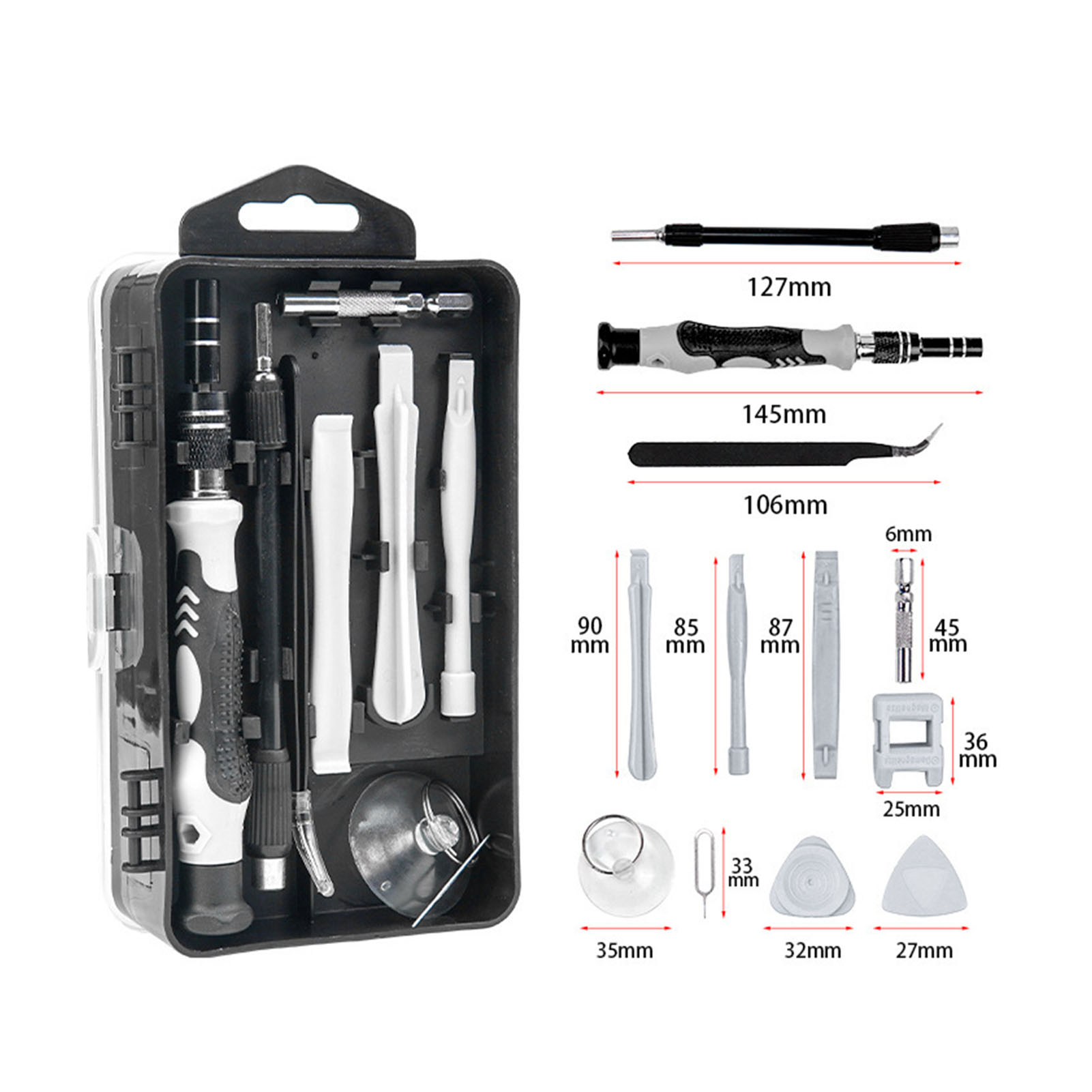 115-in-1 Schraubendreher-set, Komplettes Werkzeugset Für Die Handy-reparatur, Schraubendreher-set Mit Phillips-bits.