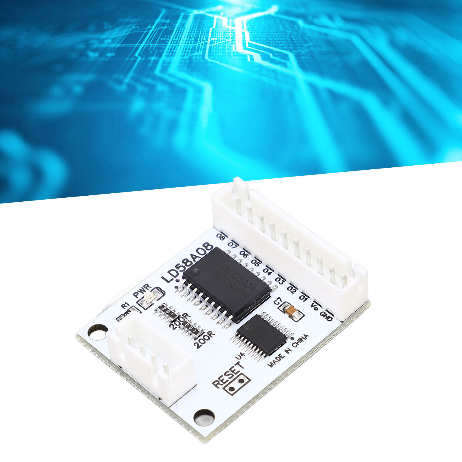Do-steuerplatine Mit Pins Für Rs485 8-kanal-darlington-transistortreibermodul Zu Pwm-ausgang