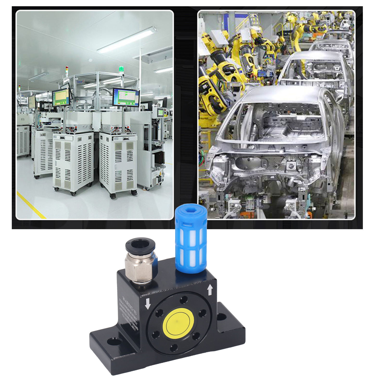 Gt4 G1/8" Pneumatischer Turbinenvibrator, Industrieller Pneumatischer Turbinenvibrator