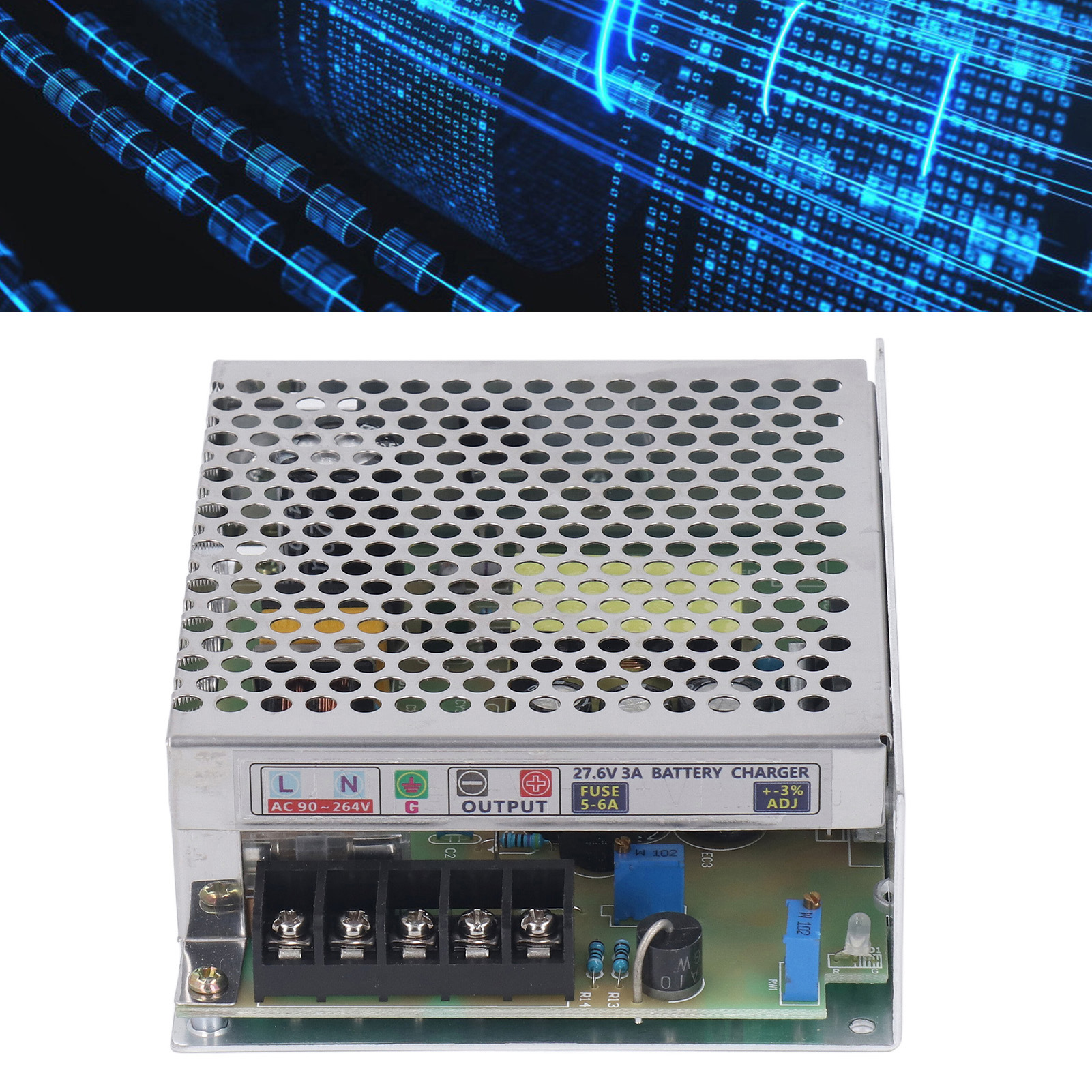 24v 3a Led-schaltnetzteil, Zentrale Stromversorgung, Ac90-264v Bleiakkuladegerät