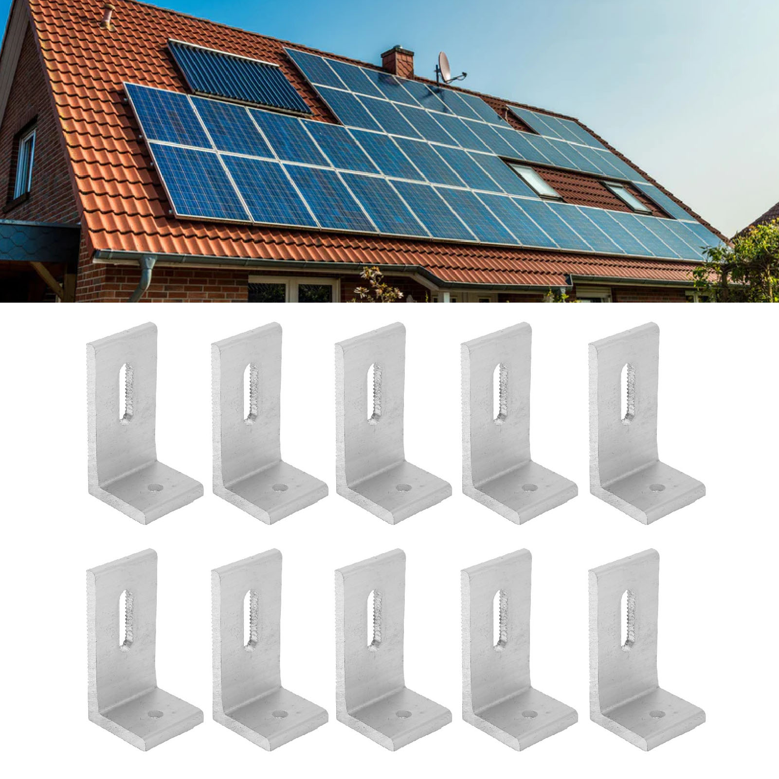 Zubehör Für L-förmige Photovoltaik-montagesysteme