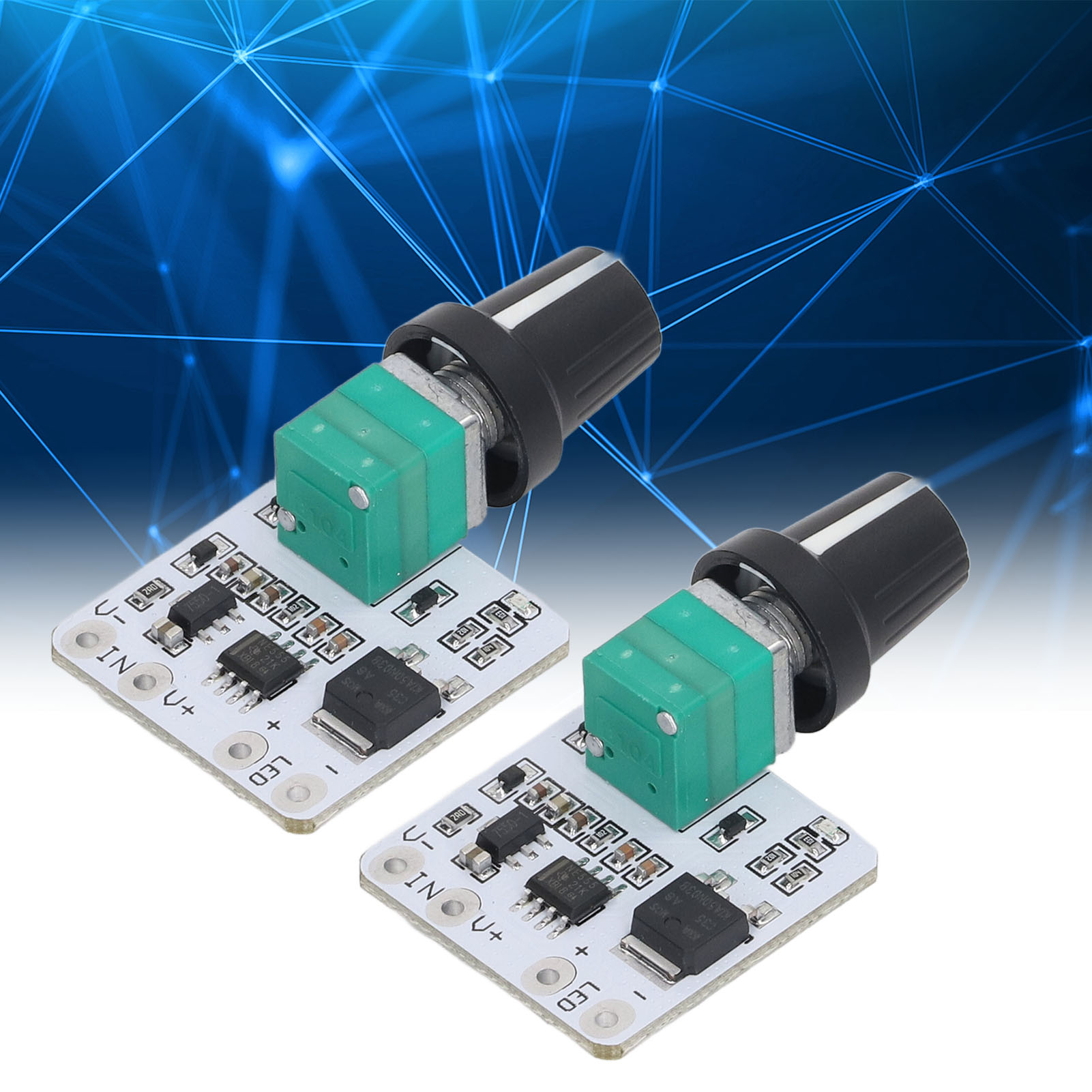 Led-dimmmodul Mit Konstantspannung, Bedienfeld, Helligkeitsregler, Flimmerfreier Werbeleuchtkasten, 6–24 V Dc