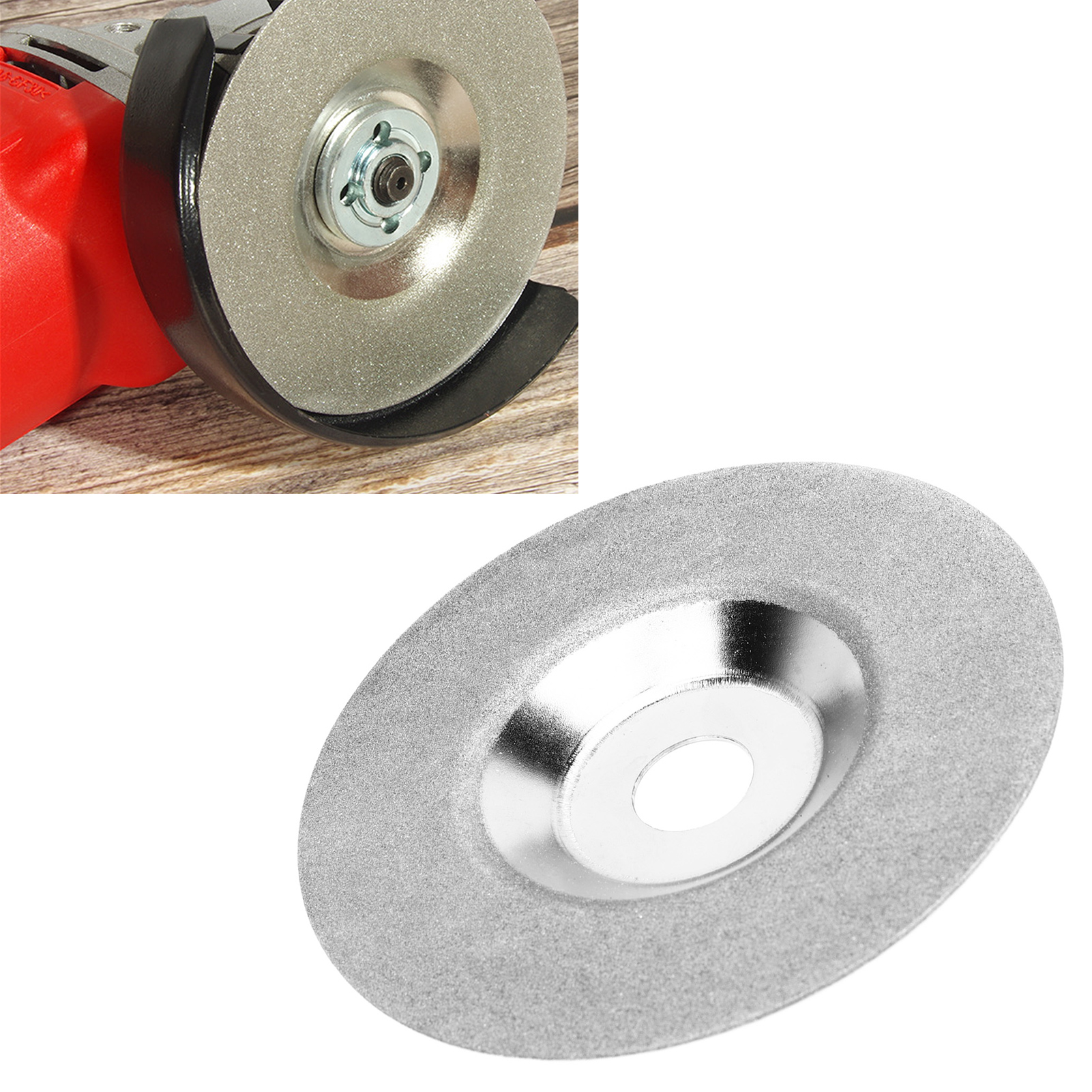 4-zoll-diamantschleifscheibe, Diamantschleifscheibe, Körnung 600.