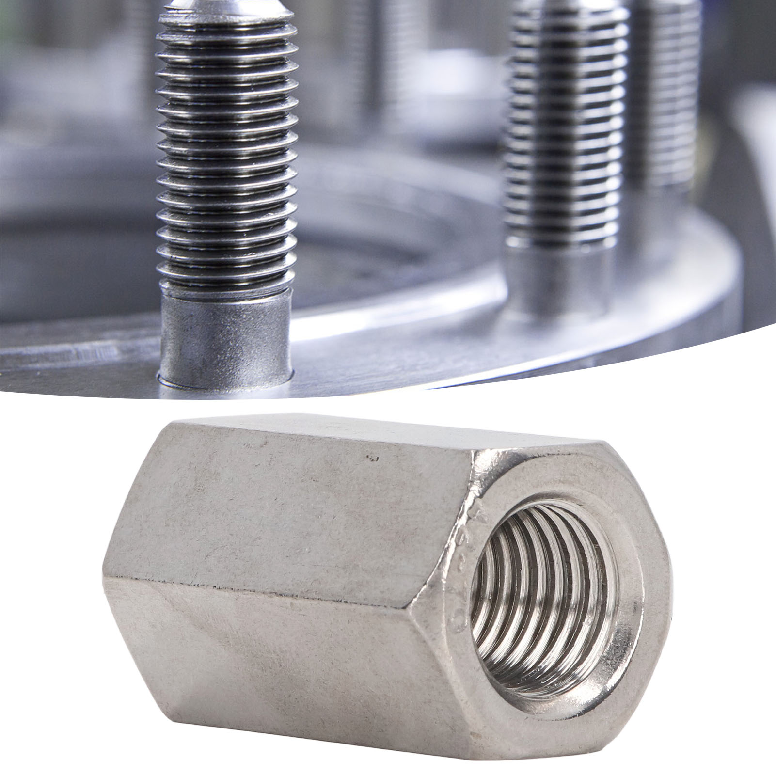 Sechskant-verbindungsmutter M162-24-l40mm Aus Edelstahl 304