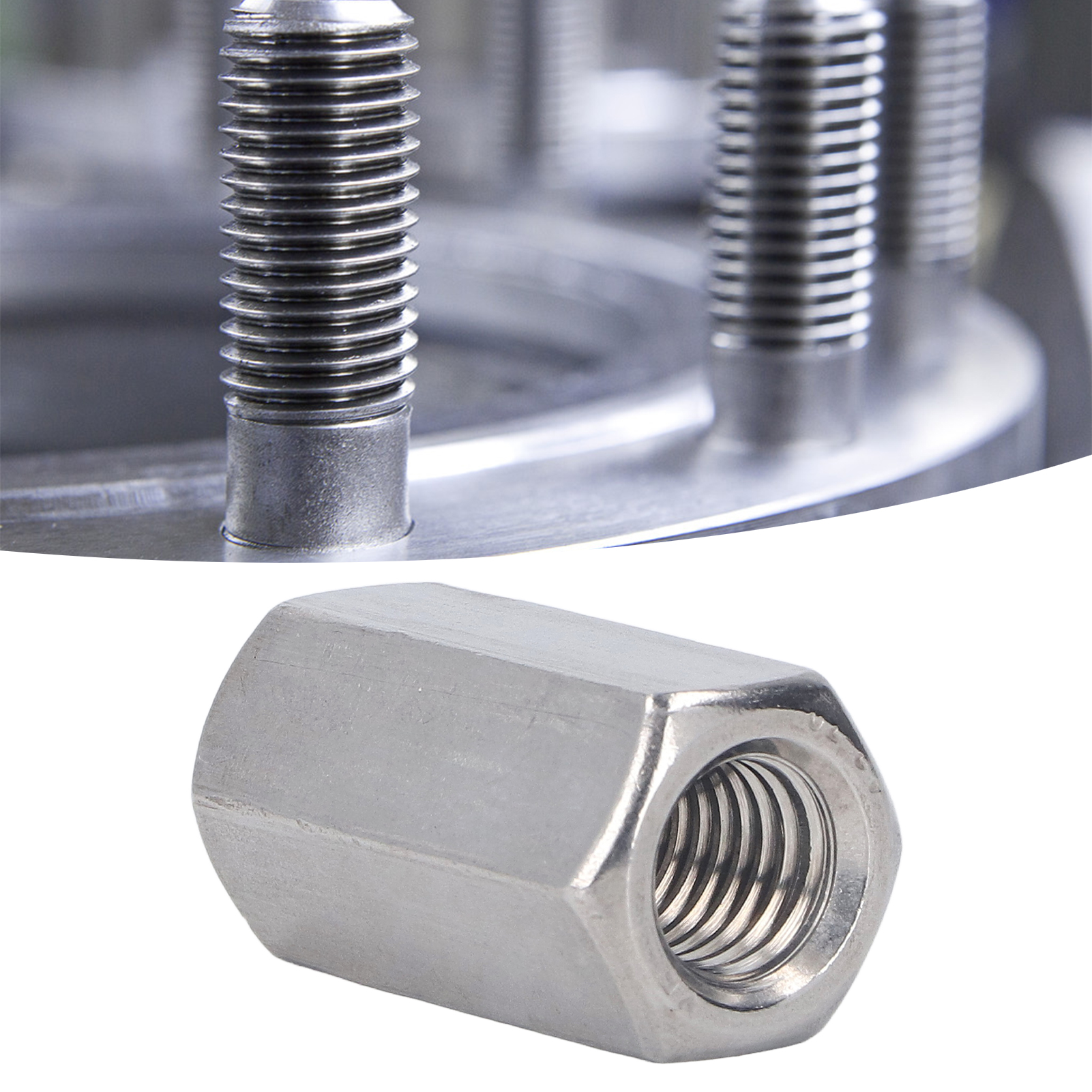 Sechskant-verbindungsmutter M121,75-19-l36 Mm Aus Edelstahl 304