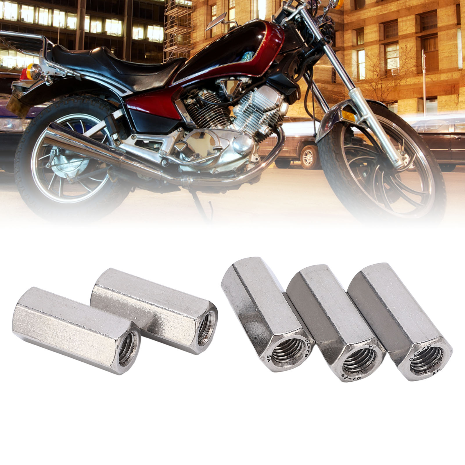 Sechskant-verbindungsmutter M121,75-19-l45 Mm Aus Edelstahl 304