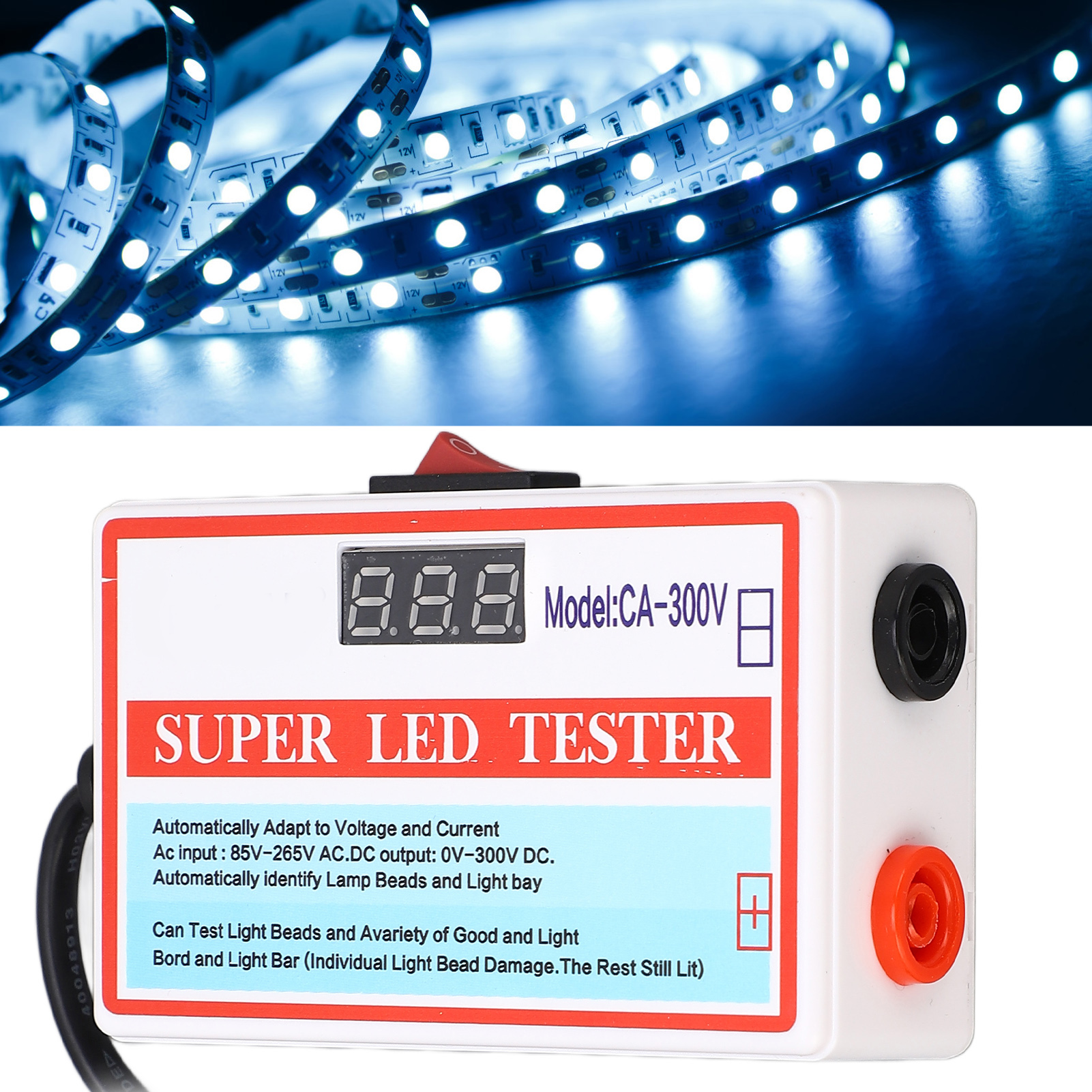 Miniatur-led-tester Für Lcd-fernsehbildschirme Mit Schalter, Konform Mit Europäischen Normen