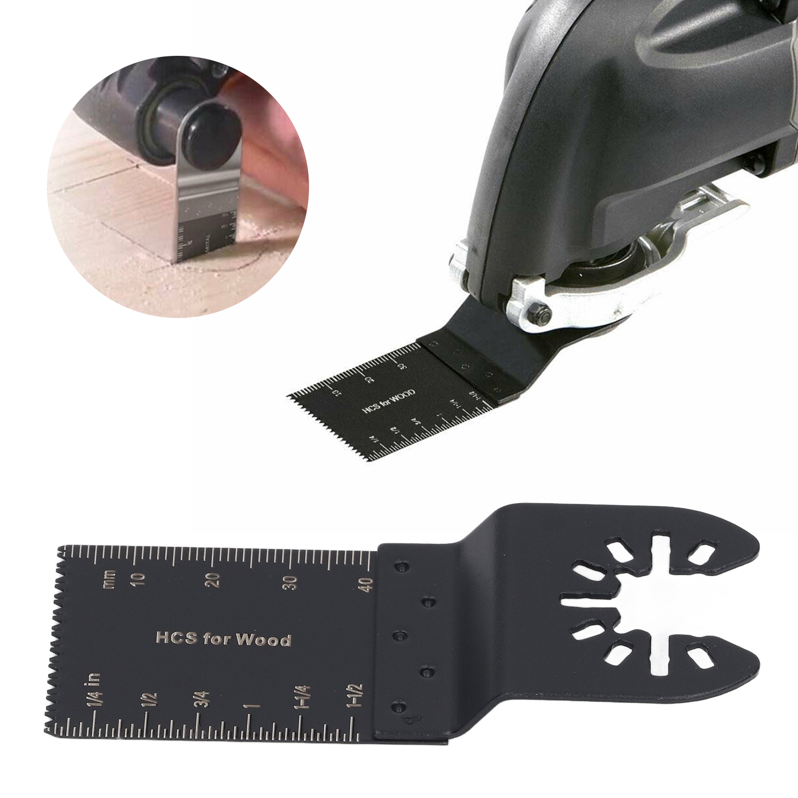 50 Mehrzweck-sägeblätter (34 Mm) Für Holz- Und Metallbearbeitung