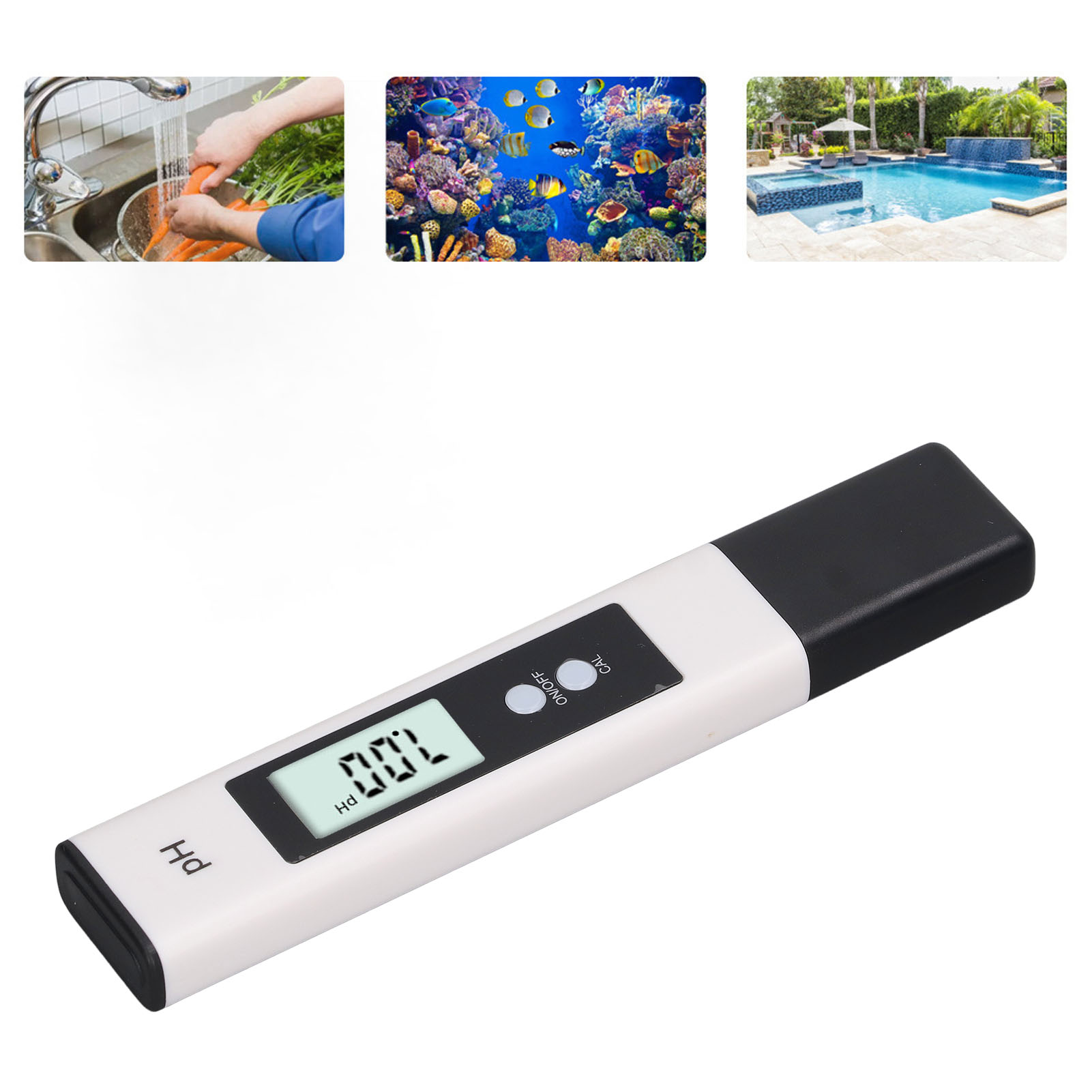 Tragbares Ph-meter, Ph-detektor, Säure-/basenmessung, Ph-tester