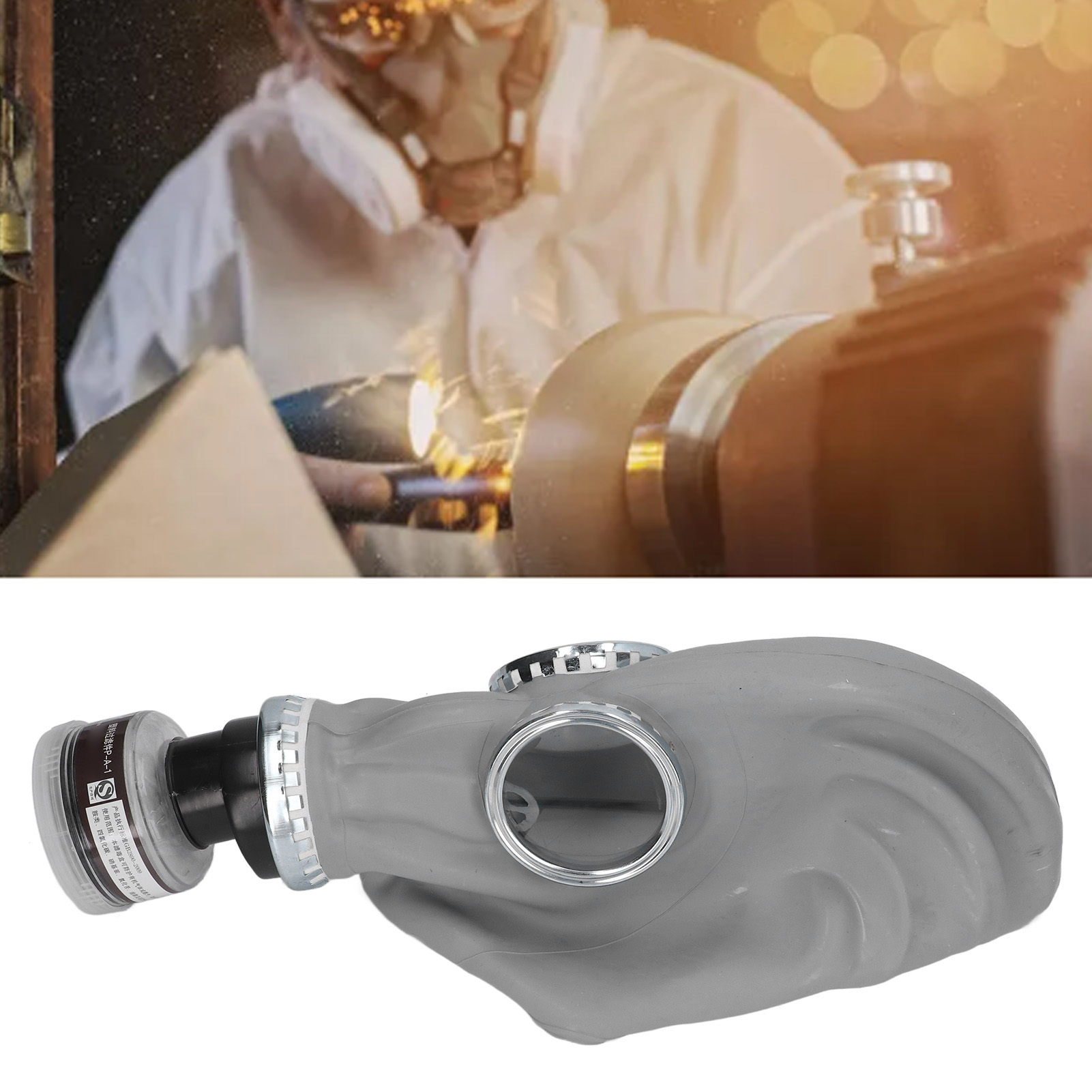 Gasmaske Typ 59 Mit Aktivkohle-antigas-sprühfarbe