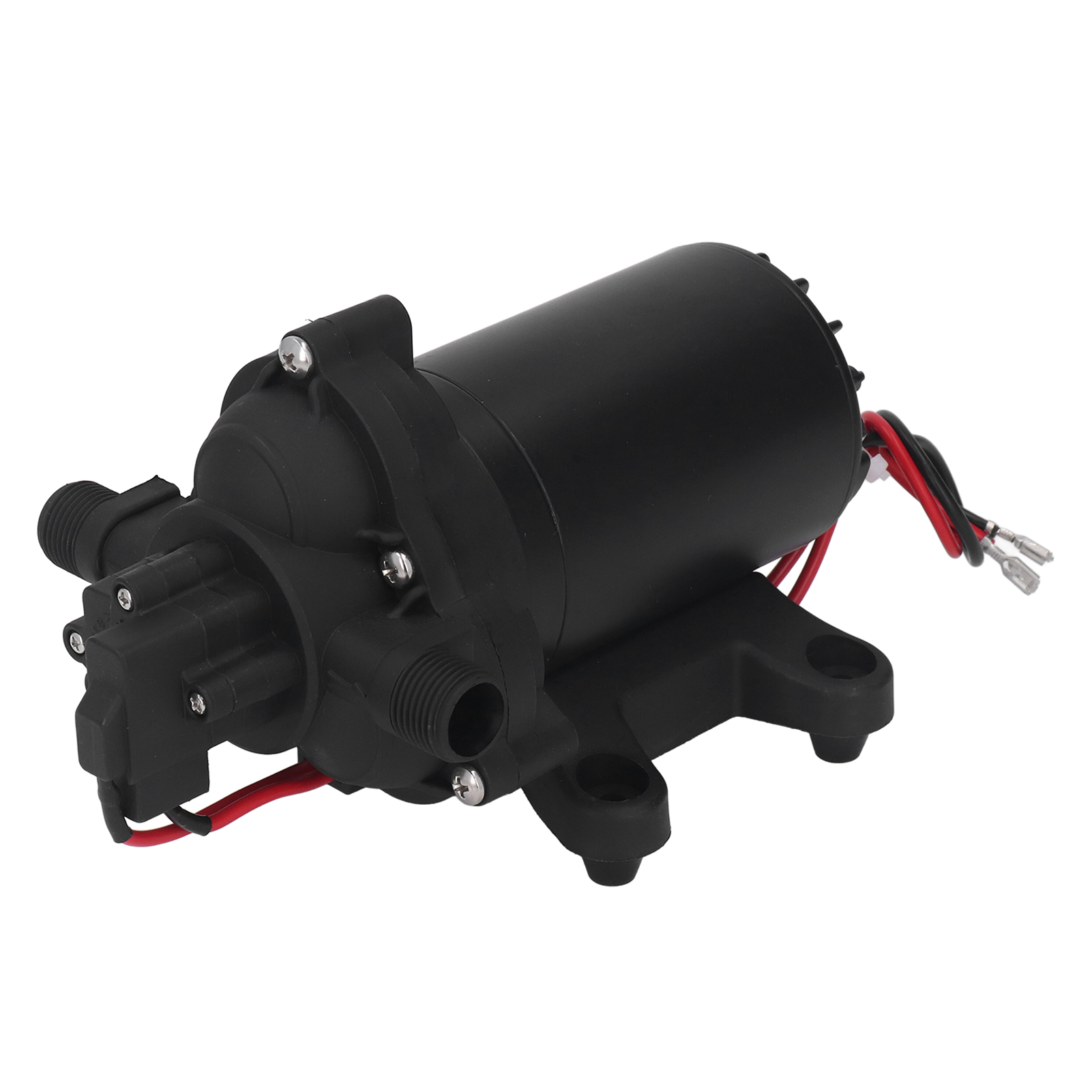 Selbstansaugende 12-v-gleichstrom-membrandruckpumpe, 8,4 L, Maximale Fördermenge 60 Psi (3,5 Gpm). Geeignet Für Kleine Abfüllanlagen, Wohnmobile, Yachten, Trinkbrunnen Und Wasserkreislaufsysteme.