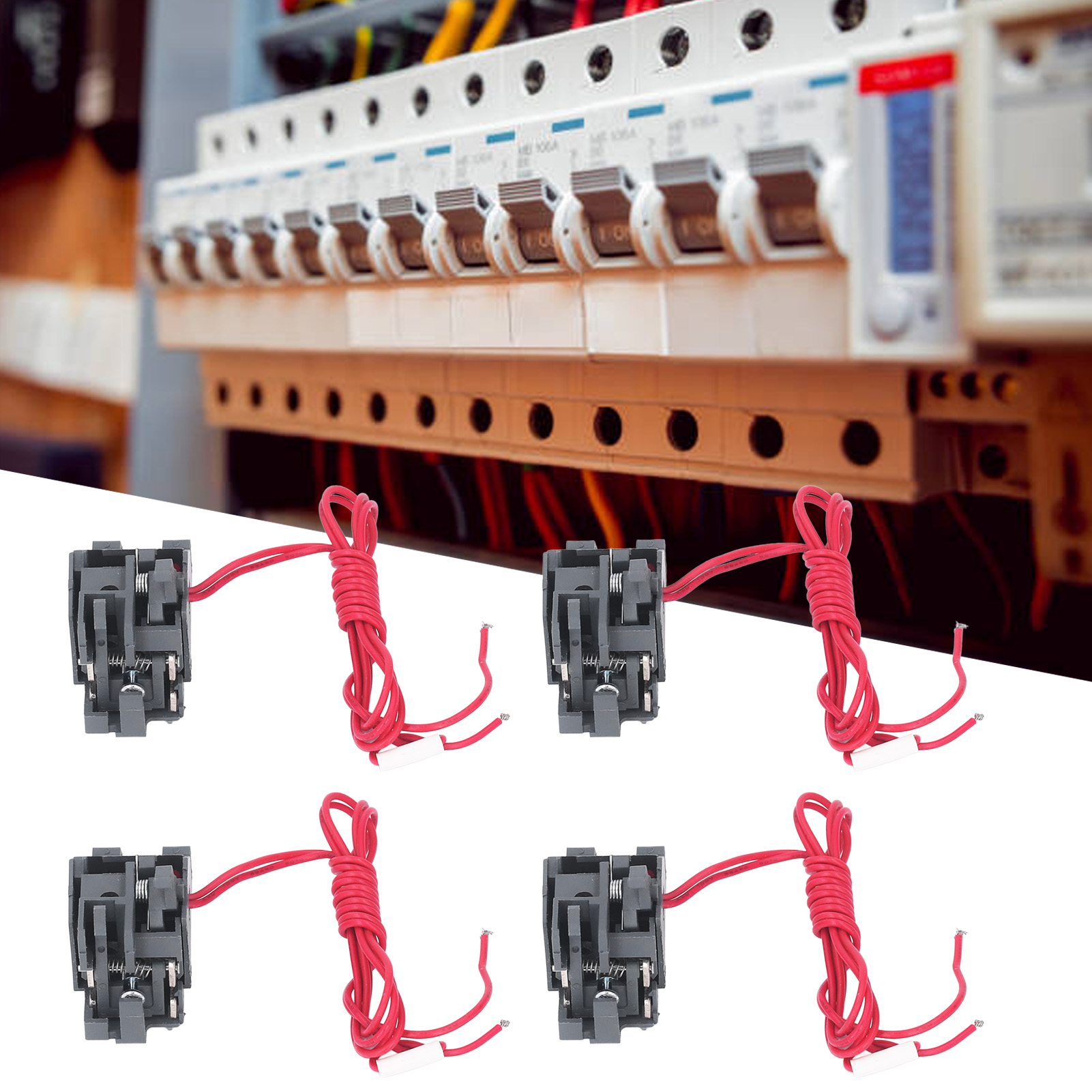 Pro Einheit Werden Vier Mx-160 Shunt-trigger-einheiten Verkauft, Wobei Ac230v Auf Der Linken Seite Installiert Ist.
