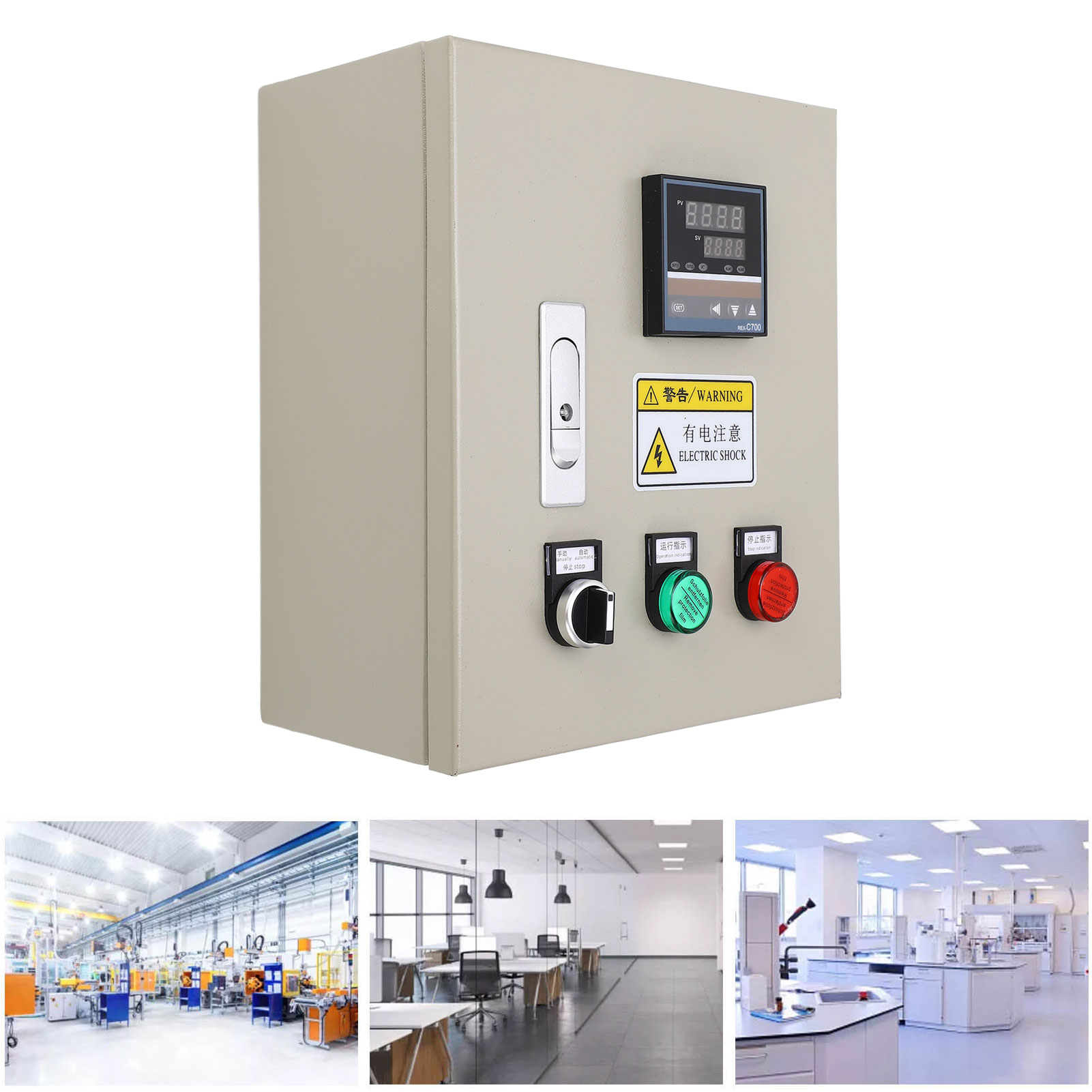 Berm/bem-c700-32a-3p-ct Intelligenter Pid-temperaturregler, 380 V Ac, Drehstrom, 15 Kw, Mit Thermoelement