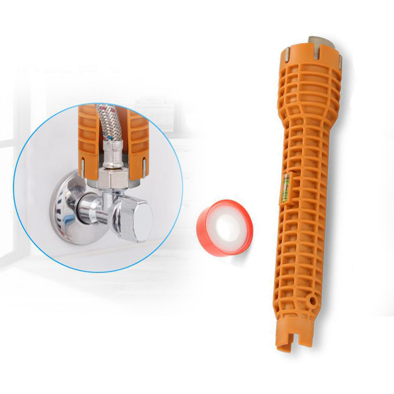 Multifunktionsschlüssel Für Wasserhähne Und Rohre, Steckschlüssel Für Badarmaturen, Reparaturwerkzeug, Einkopf-spülbeckenschlüssel