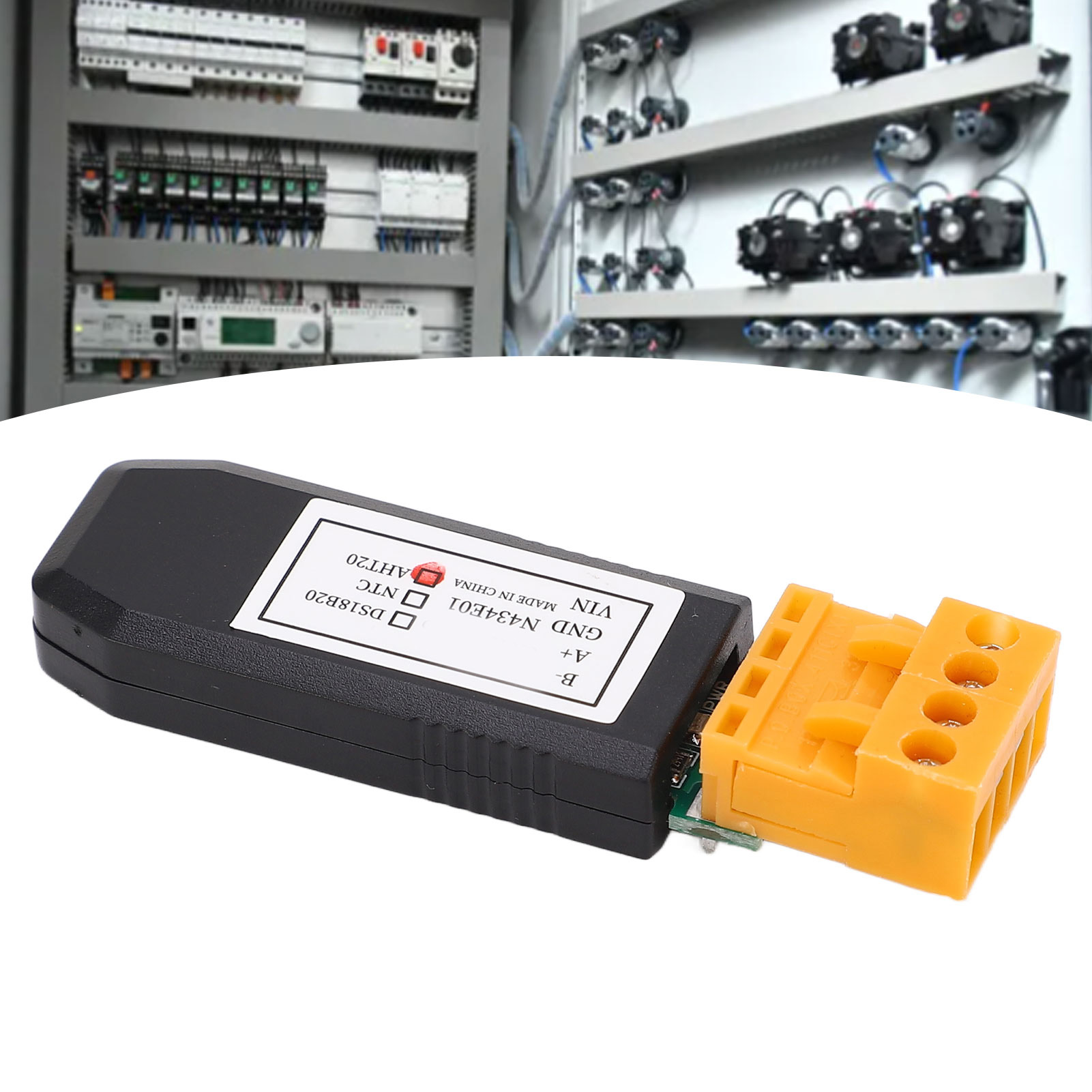 Integrierter Aht20 Temperatur- Und Feuchtigkeitssensor, Speicherprogrammierbare Steuerung, Modbus Rs485 Temperaturdatenerfassungseinheit
