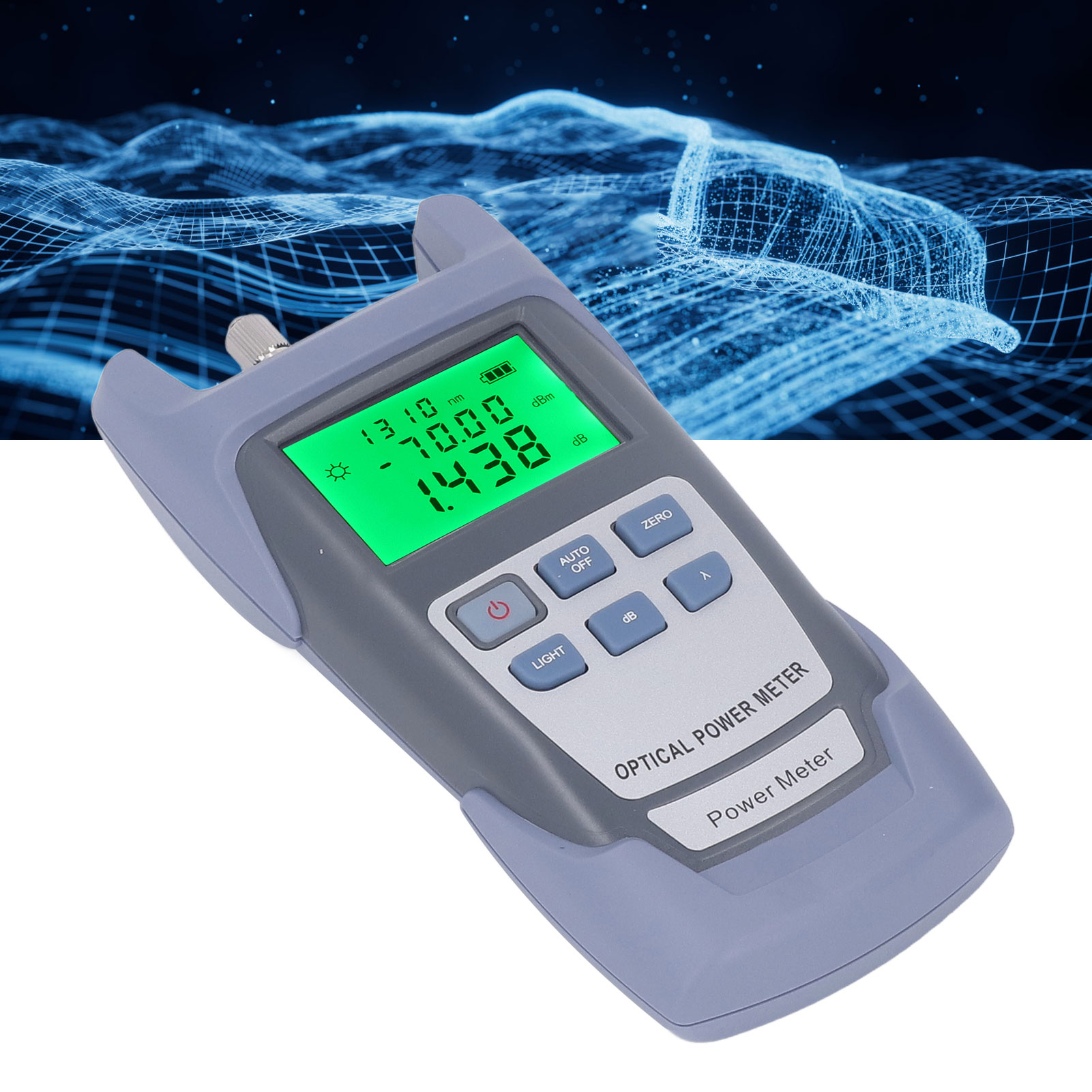 Das Optische Faserfehlererkennungsset Umfasst Ein Optisches Wattmeter Dxl-40d Und Einen Optischen Faserschneider Ks-86.