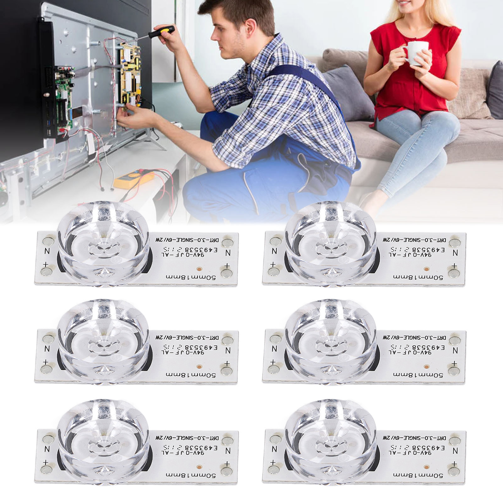 6v Konkave Led-linse Für Lcd-fernseher