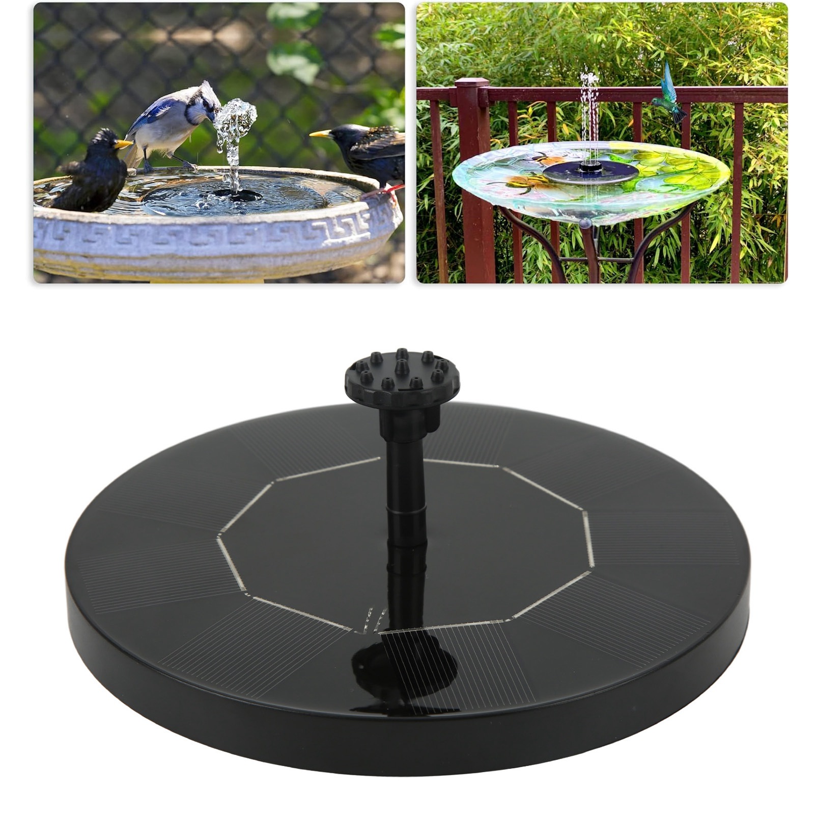 Sf053 Solar-elektrowasserpumpe Für Runde Und Schwimmende Solarbrunnen, Spannung: 4,5 V Dc
