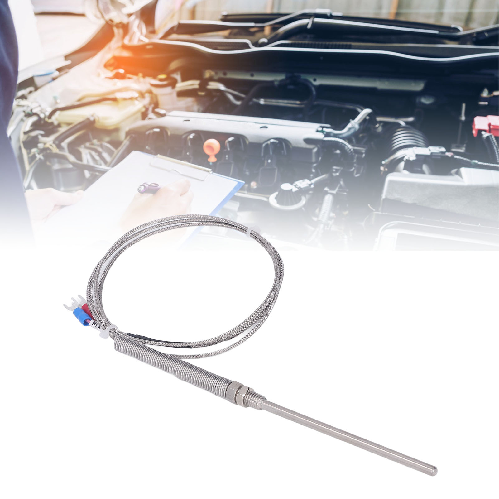 Thermoelementzeiger Typ K Aus Edelstahl 304, Durchmesser 5100mmm8, 3m-gewinde.