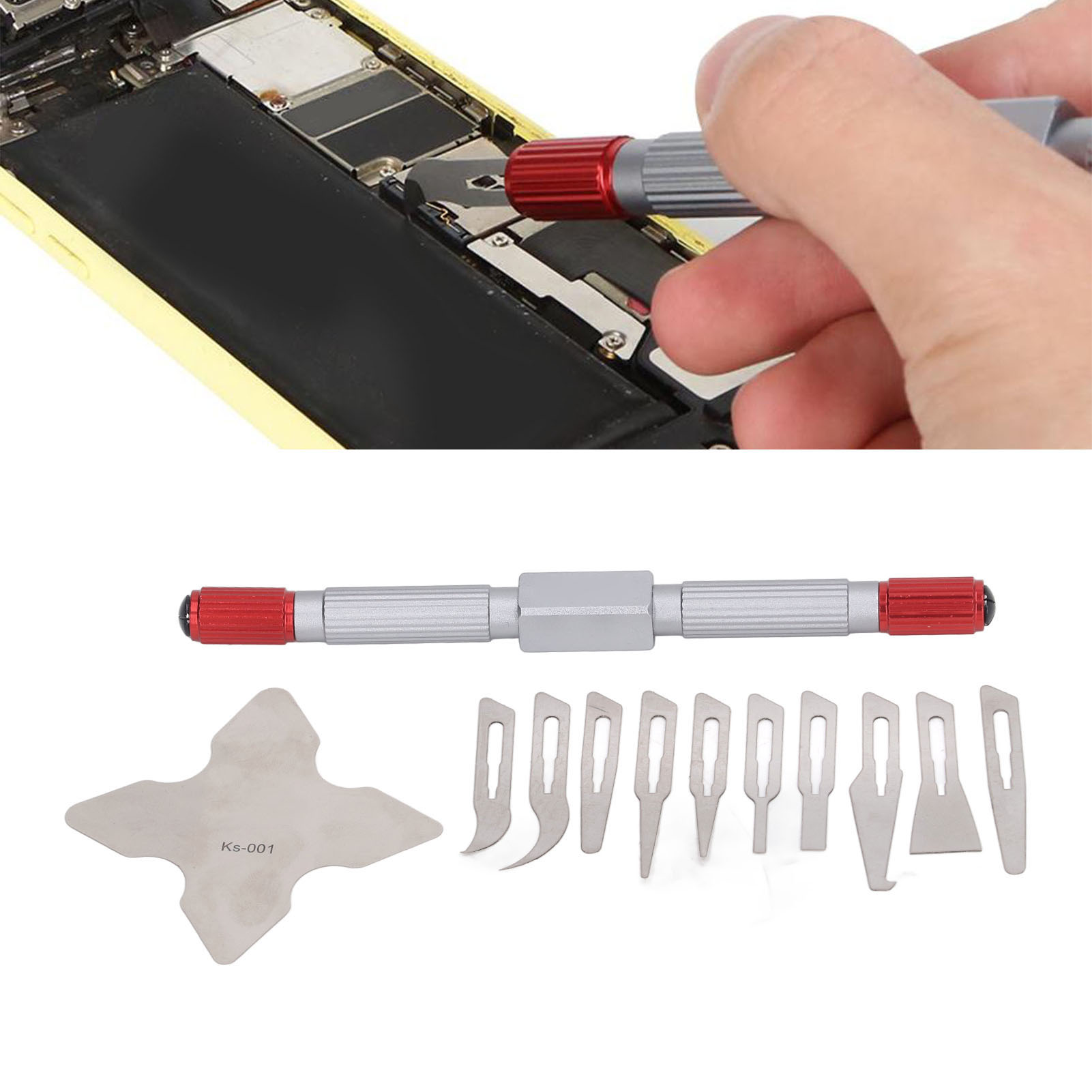 K310 Multifunktionales Elektronik-reparaturset Mit Doppelklemmkopf