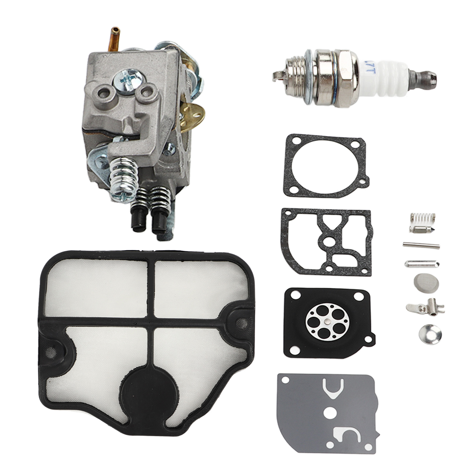 Luftfiltersatz Für Vergaser Der Husqvarna-modelle 36, 41, 136, 136le, 137, 137e, 141, 141le, 142, 142e Usw. Vergaser Für Kettensägenmotoren: Wt 834, Wt 657, Wt 529, Wt 289, Wt 285, Wt 239 Usw.