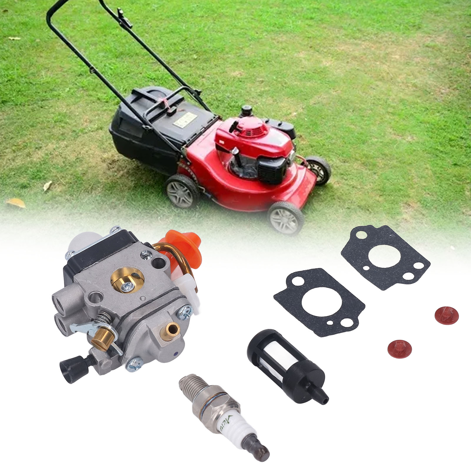 Vergaser-rückschlagventilanschlüsse Für Zama C1q S131, C1q S173, C1q S174, C1q S176 Und Stihl Freischneider (teilenummern 41801200613, 41801200611, 41801200610)