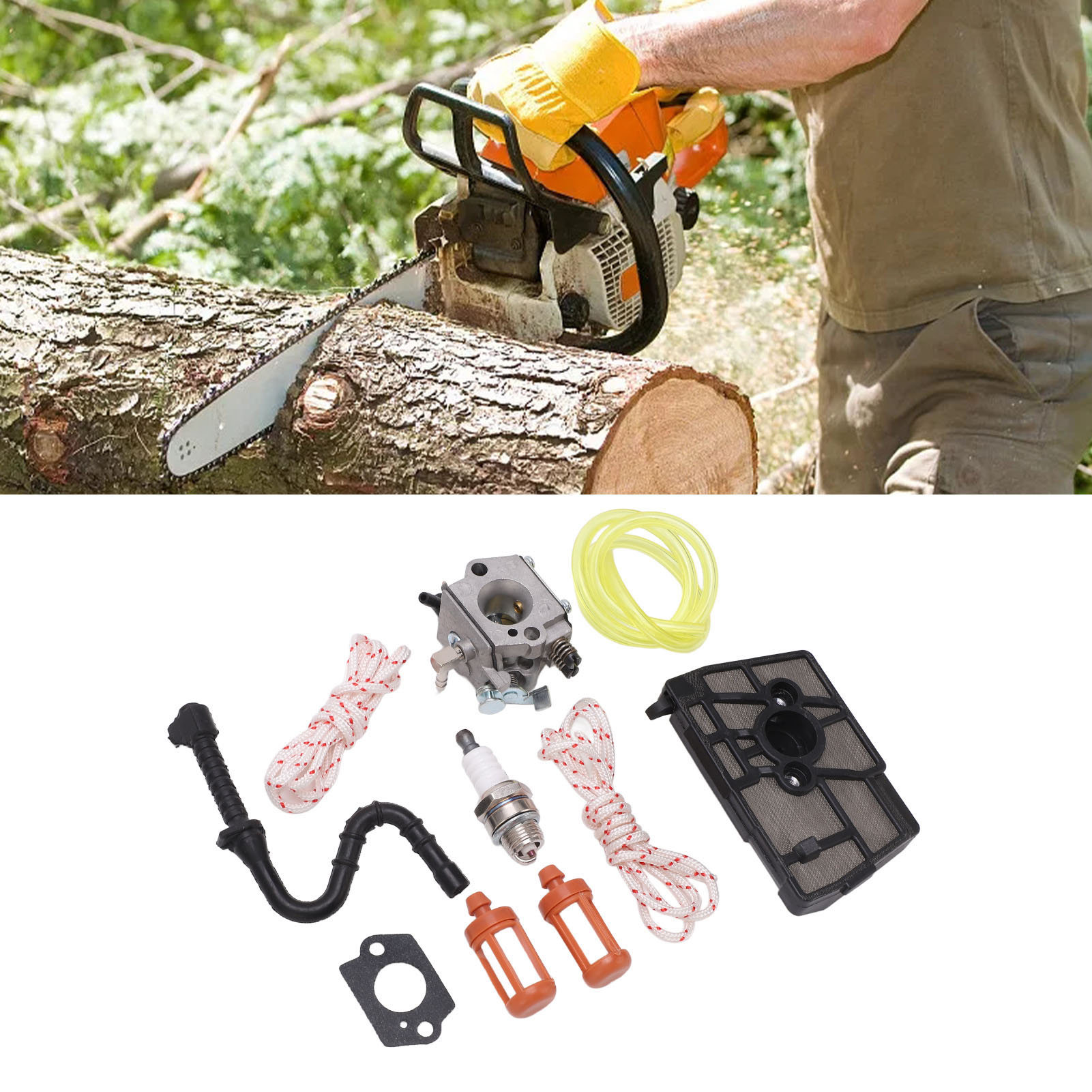 Stiletto Vergaser-reparatursatz Für Walbro Wt 16b Kettensäge (modelle 028, 028av, 028wb, 028q, 028w Und 028).