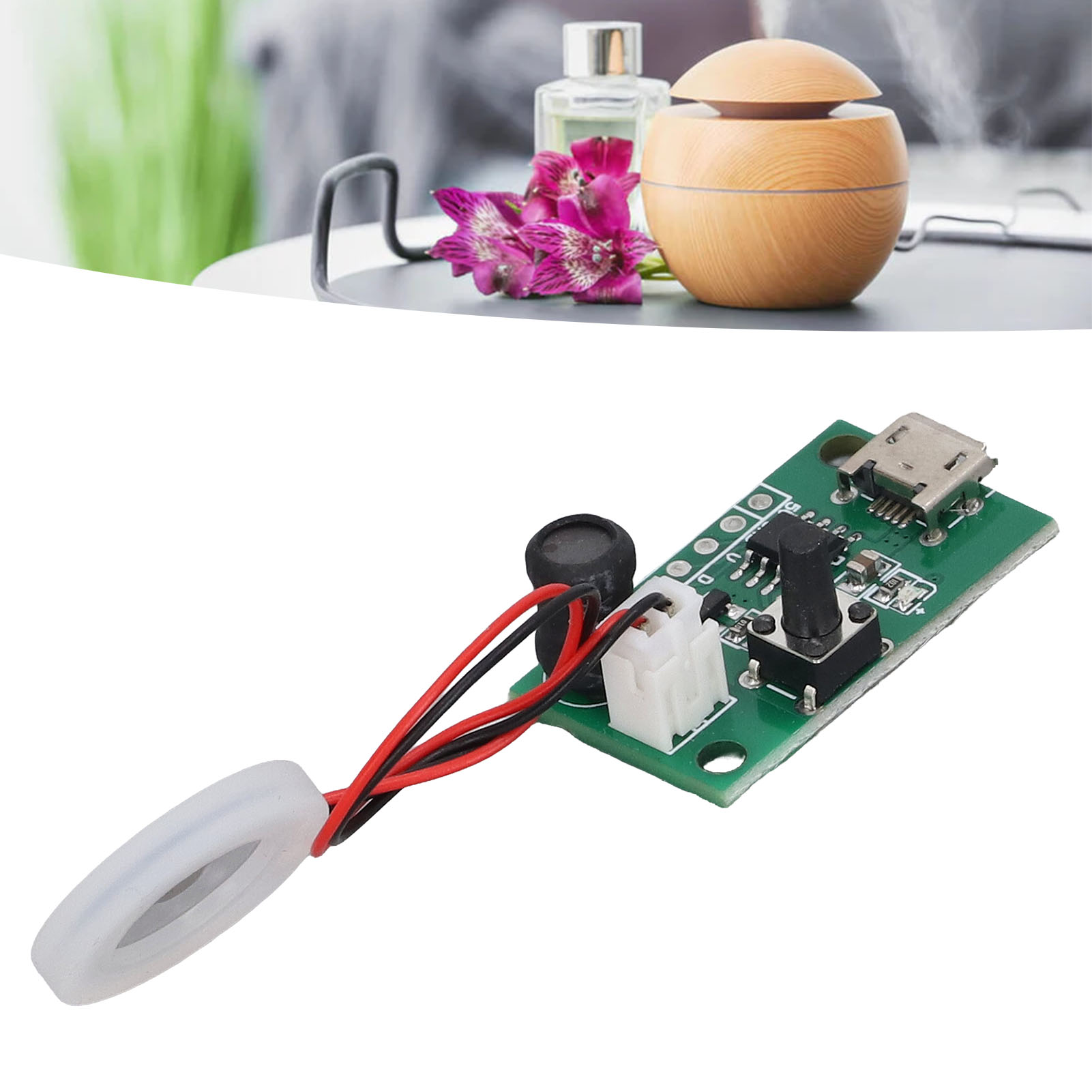 Usb-befeuchter-sprühmodul, Zerstäuberplatte, 5v Diy-inkubations-experimentiergerät