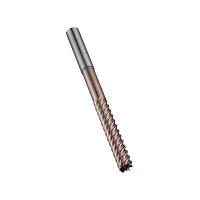 Schaftfräser S527 D.10mm Gesamt-L.125mm Schneiden-L.57mm Einsatz-L.85mm hm TiSiN