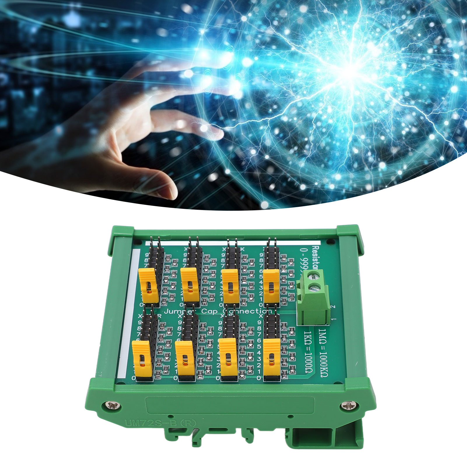 Programmierbare Und Einstellbare Smd-widerstandsplatine Von 0 Bis 9999999,9 Ω Mit 0,1 Ω Schrittmotor, Kompatibel Mit Arduino, Uno, Mega Und Programmierbaren Logiksteuerungen Mit Schienen.