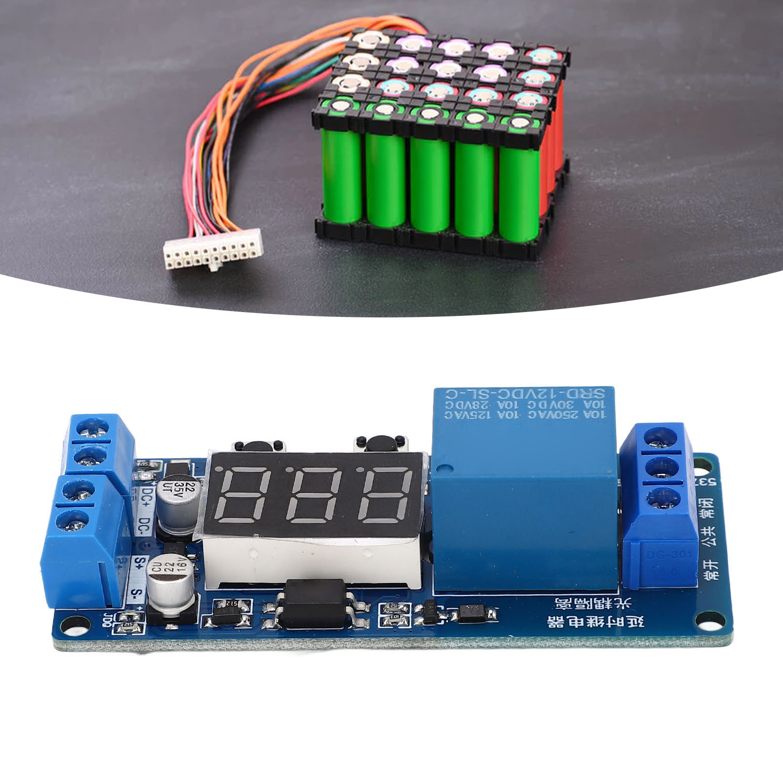 Zeitverzögerungsrelais, Starttimer, Schließen, Öffnen, Ein-chip-mikrocontroller, 12-v-gleichstromschalter