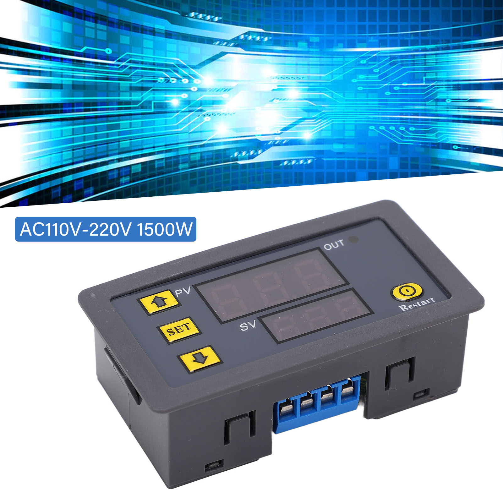 Zeitverzögerungsrelaismodul Mit Ein-/ausschalttimer, Zeitzyklus, Ac110v-220v Zeitschalter