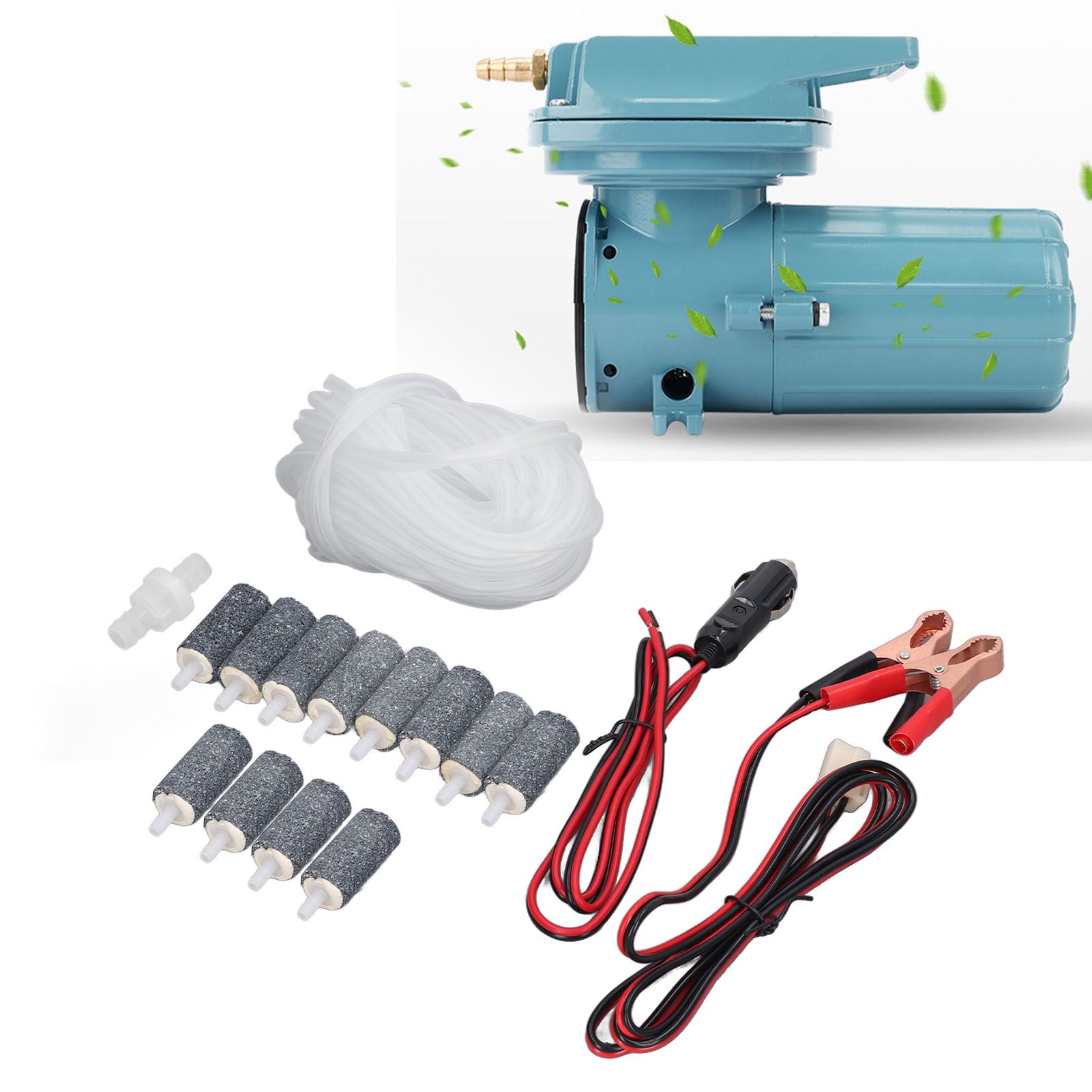 12-v-gleichstrom-autobatterie-zubehörset: Zubehör Für Sauerstoffpumpen, Zubehör Für Tragbare Sauerstoffpumpen, Zubehör Für Sauerstoffregler, Mpq-906-zubehörset