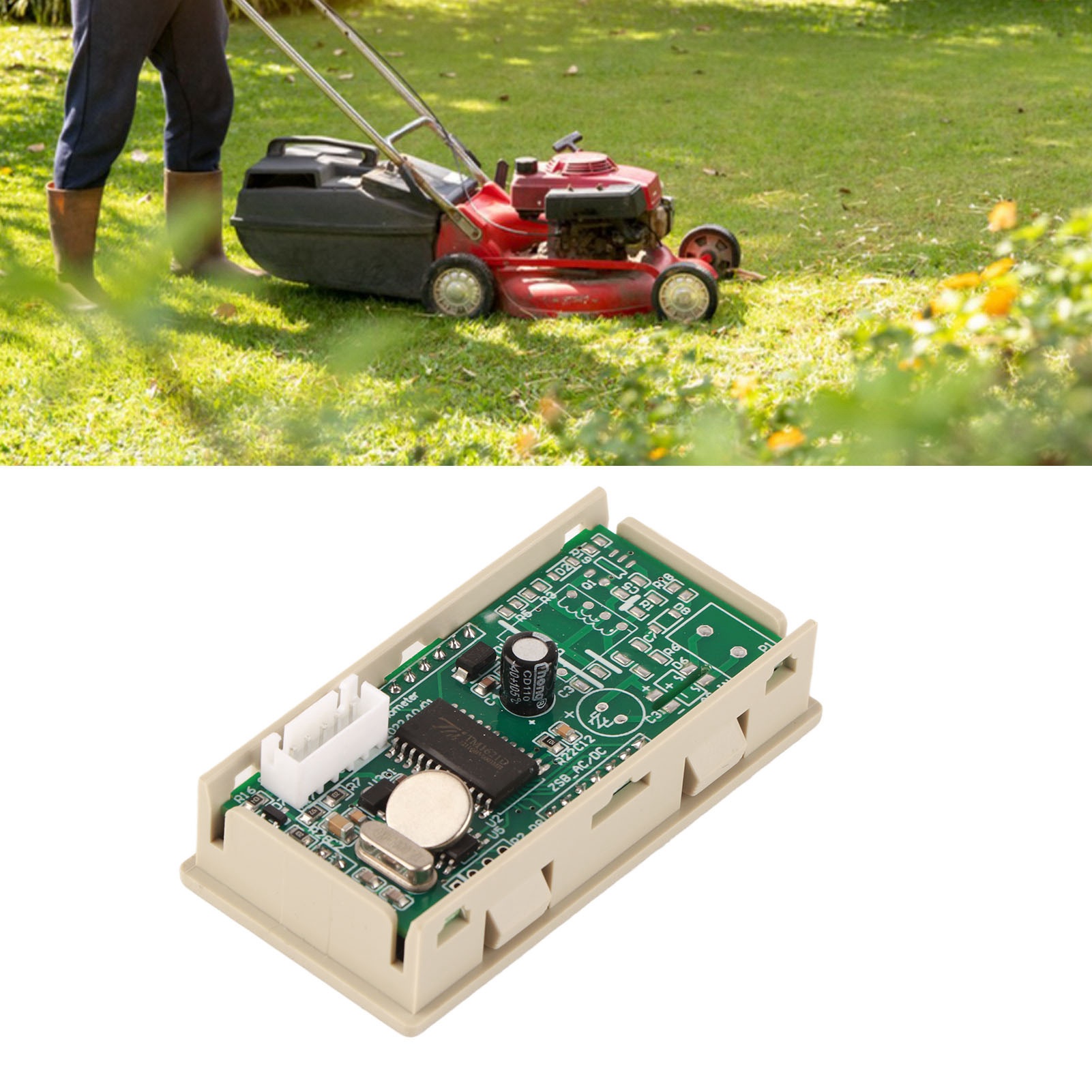 Hochpräziser 4-stelliger Digitaler Lcd-tachometer Mit Magnetischem Induktions-hall-effekt-sensor, 8–24 V Dc