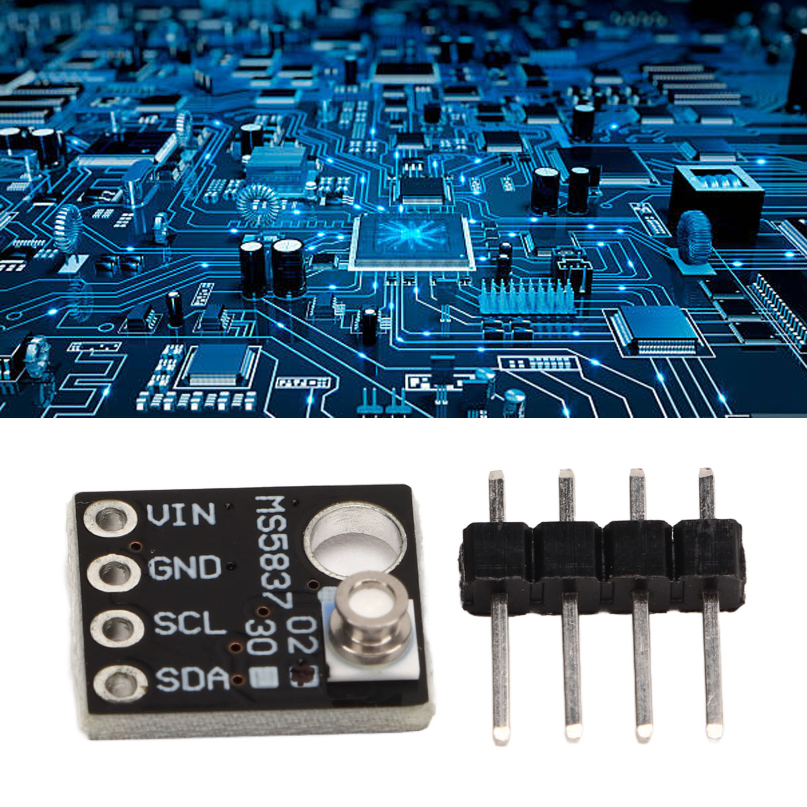 Gy-ms5837 02ba 24-bit Gas-/flüssigkeitsdrucksensor, 300–1200 Mbar