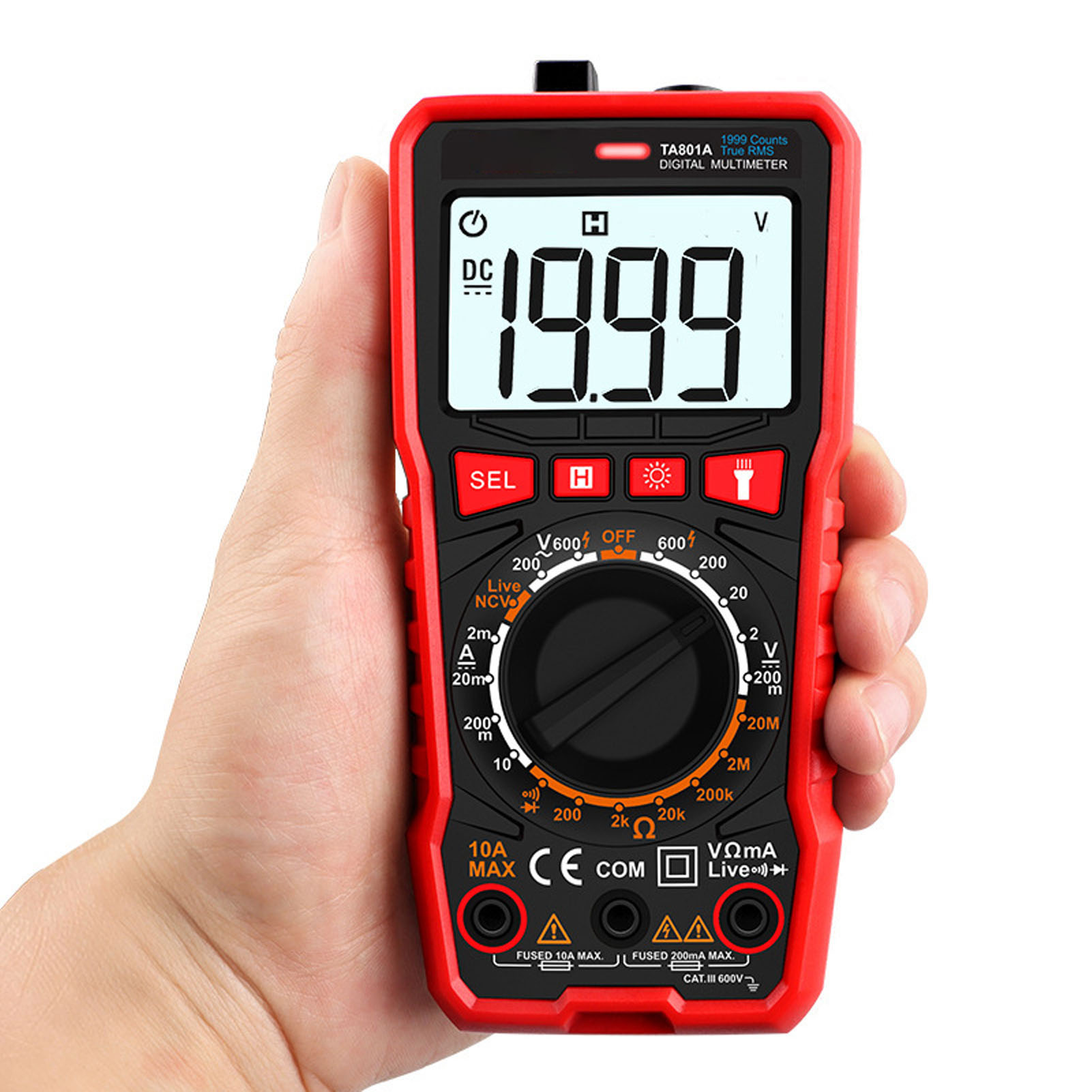 Ta801a Digitalmultimeter, Hochpräzises Digitales Amperemeter