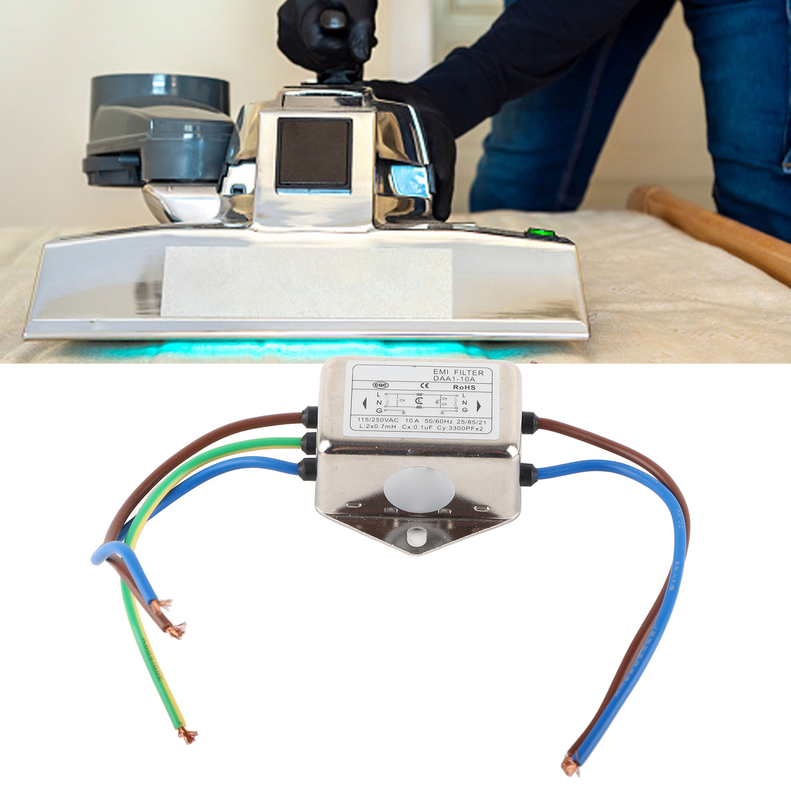 Daa1-10a Ac115/250v Universal-netzfilter