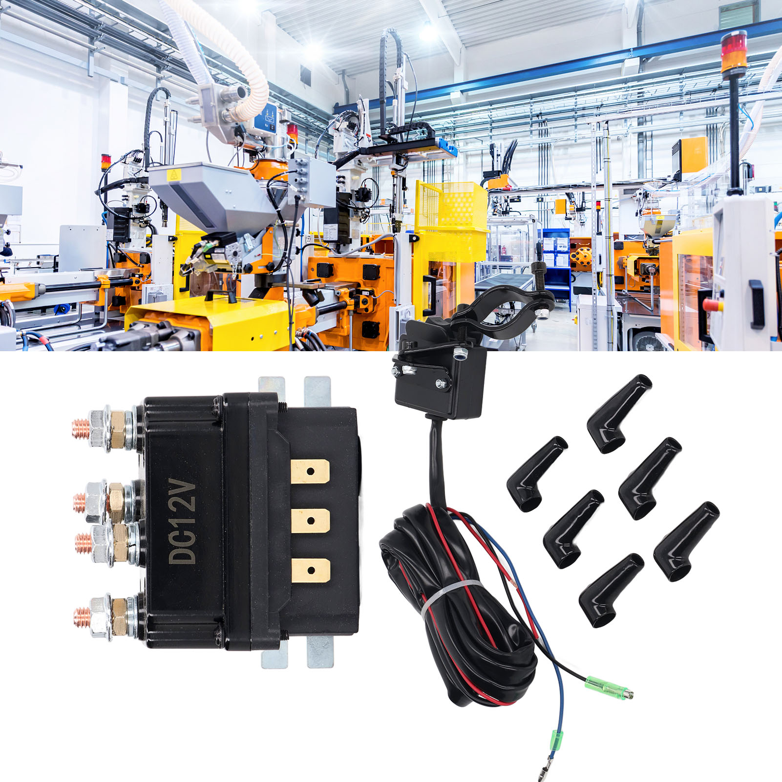 Lr4250x Elektrisches Windenrelais Mit 12v 250a Schütz