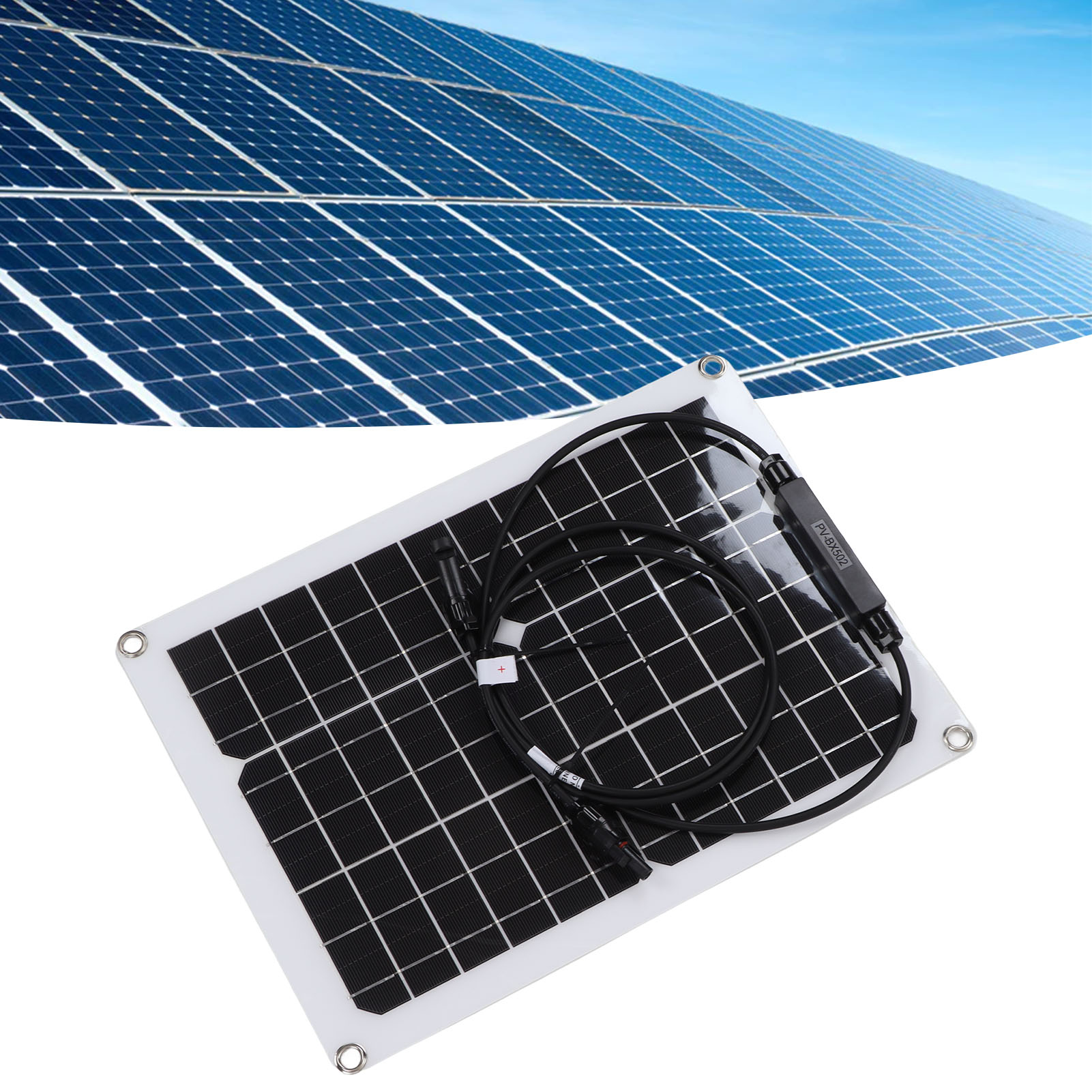15-w-flexible-solarpanel-set Mit 50-a-solarregler
