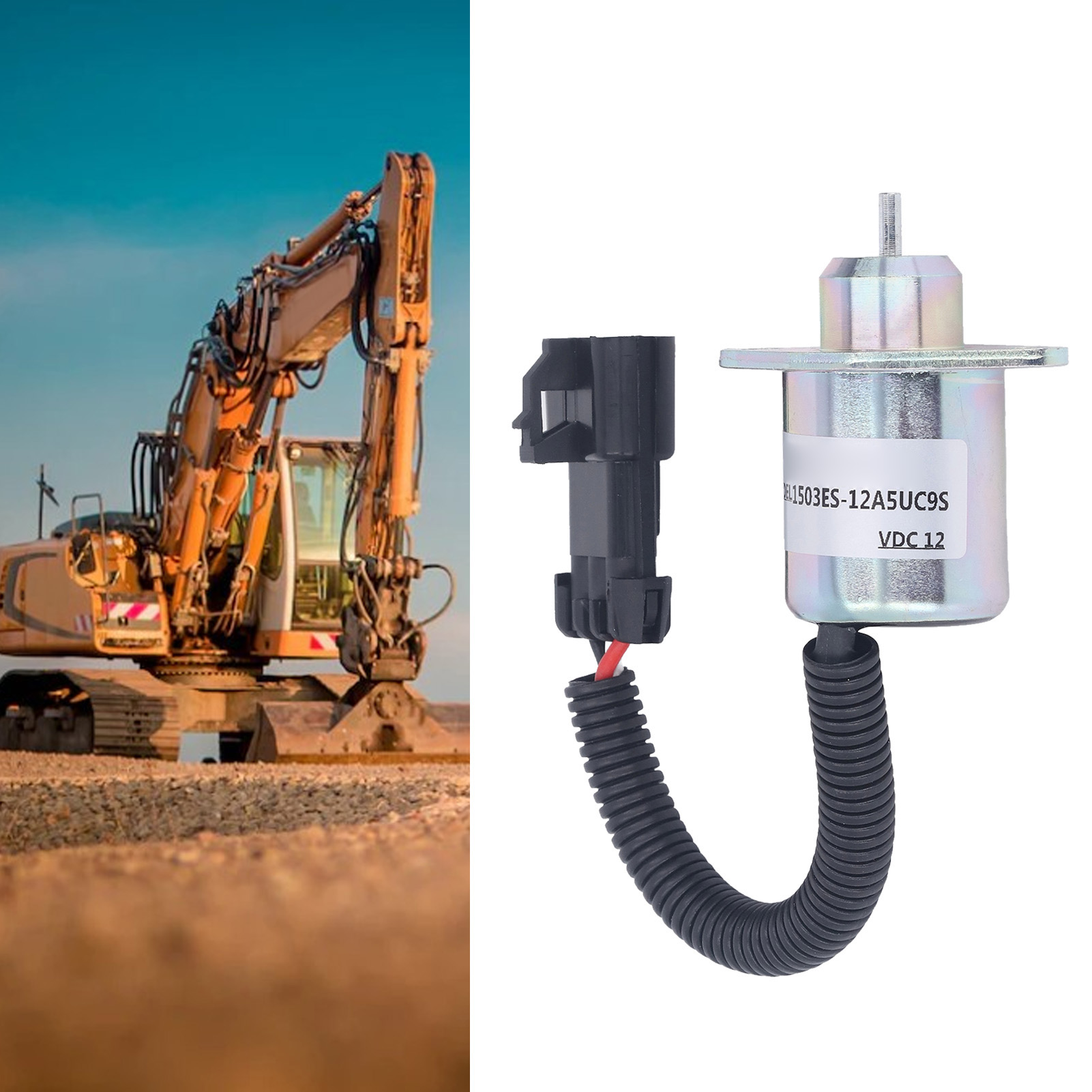 Das Dc12v Flammendurchschlagsicherungs-magnetventil 1503es-12a5uc9s/sa-4561-t/r-25-15230-01 Ist Für Kubota D1505 Und V1505 Geeignet.