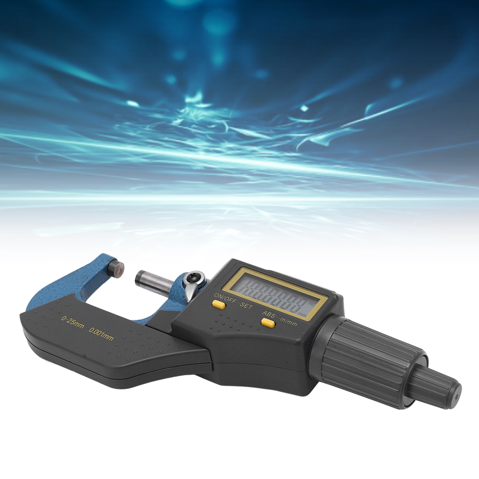 Hochpräzises Elektronisches Außenmikrometer Mit Digitalanzeige, Schraubenmikrometer Für Außendurchmesser, Dickenmessgerät 0-25/0,001 Mm