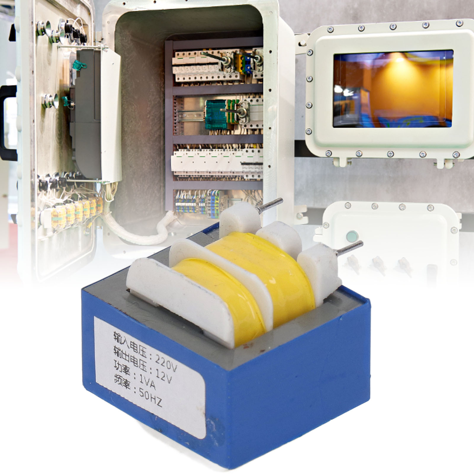 Isolierter 5-poliger Leistungstransformator, 1 W, 220 V Auf 12 V.