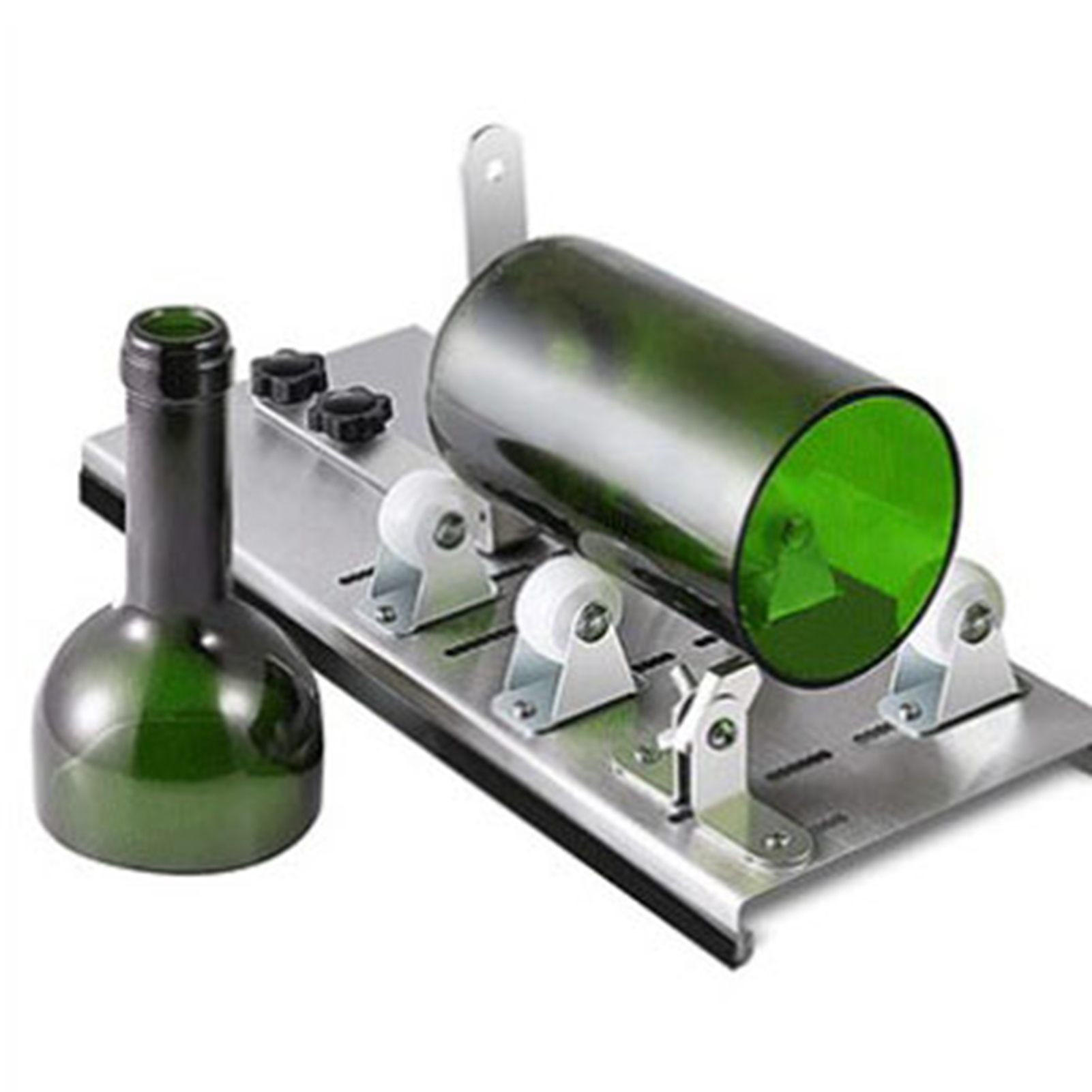 Glasflaschenschneider Mit 5 Rädern Aus Edelstahl, Modell 01 / 884 G / Werkzeug Für Diy-flaschendesign, Glasschneider / Messer.