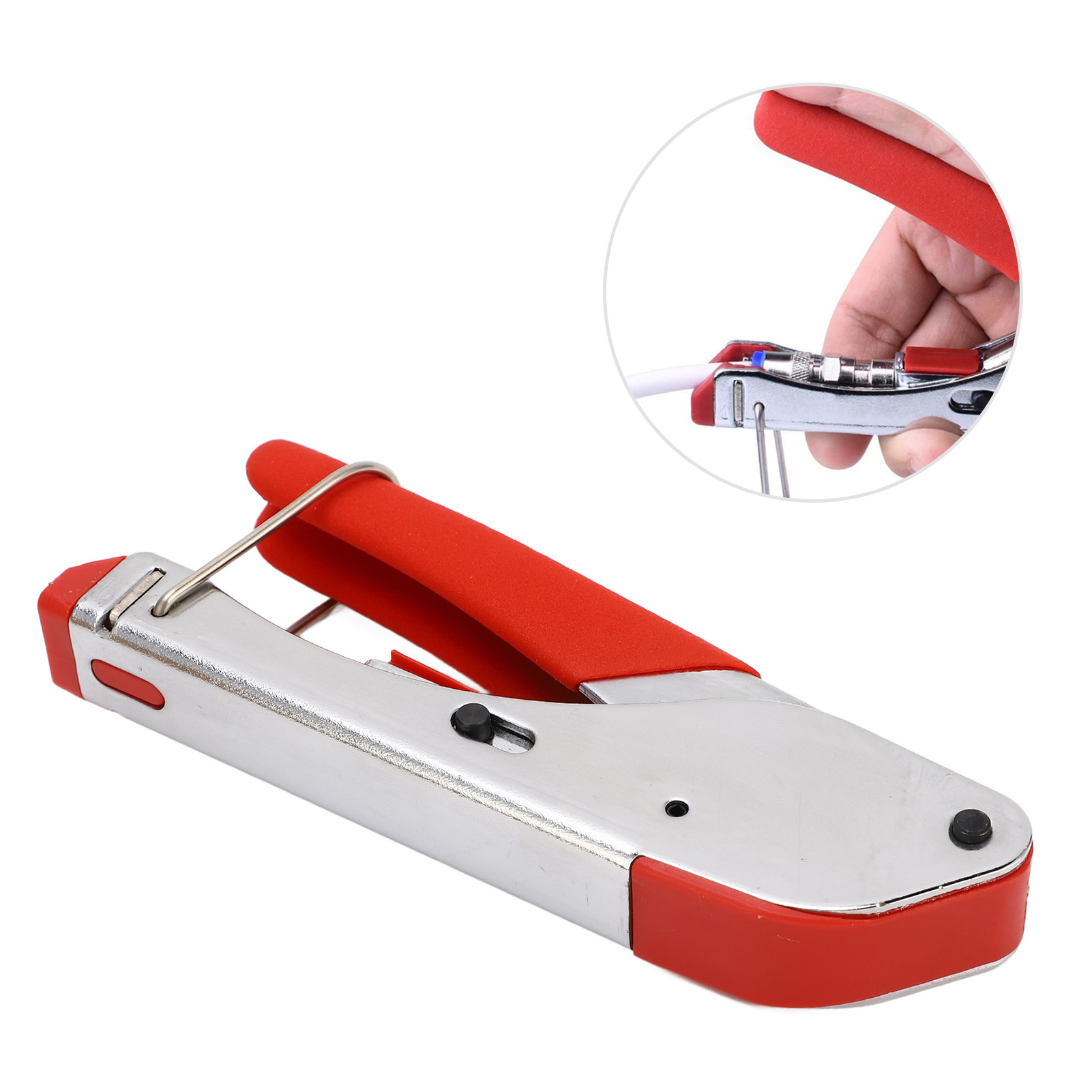 Koaxialkabel-crimpset Mit 20 Rg6/rg59-steckern