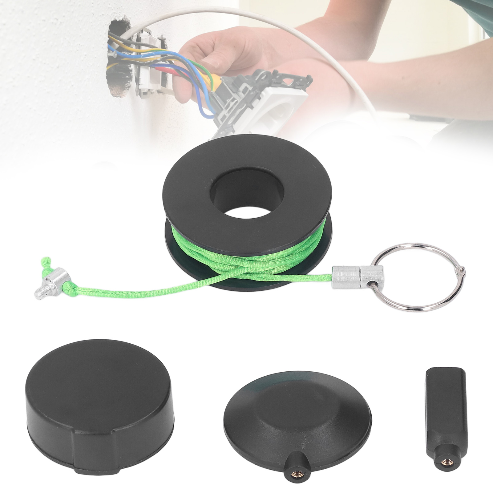 Werkzeug Zum Einziehen Verdeckter Kabel Für 6 Meter Lange Nylonrohre, Kabelzieher, Magnetischer Kabelzieher Für Netzwerkkabel Und -leitungen, Kabelzieher Für Elektriker