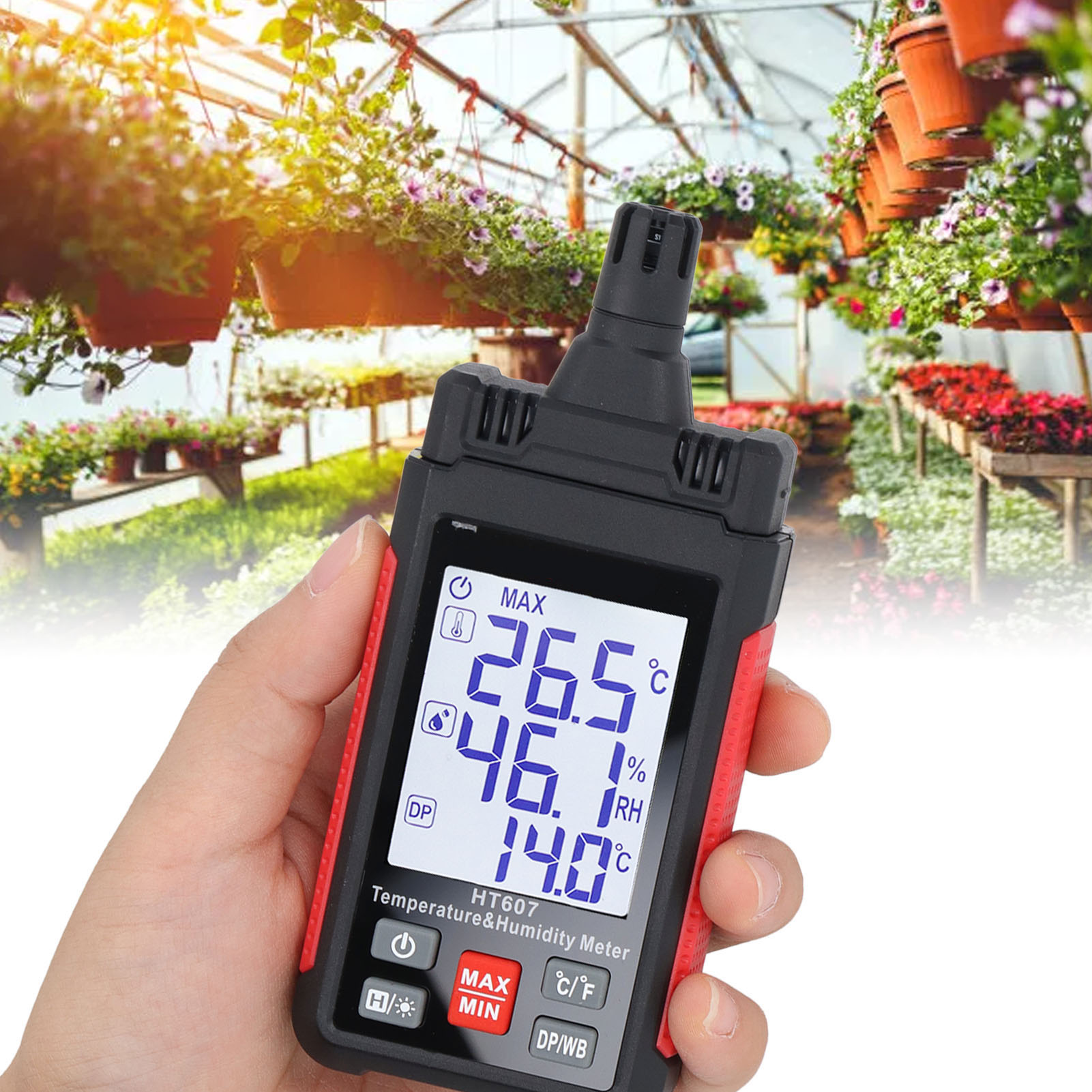 Mayilon Ht607 Temperatur- Und Feuchtigkeitsdetektor