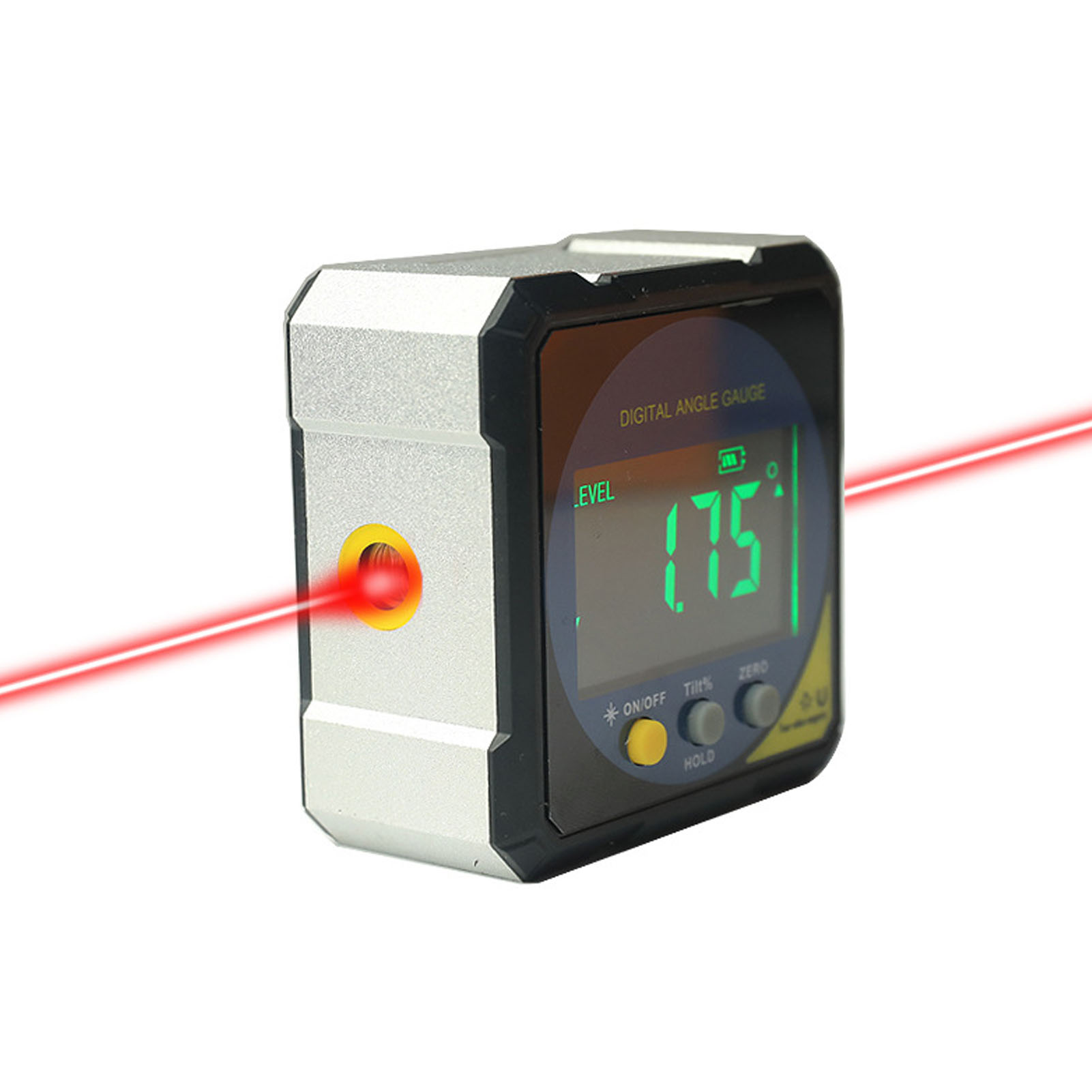 Neigungsmesser Mit Digitalanzeige, Hochpräziser Winkelmesser Mit Magnetischem Infrarotsensor, Wasserwaage Für Die Holzbearbeitung.