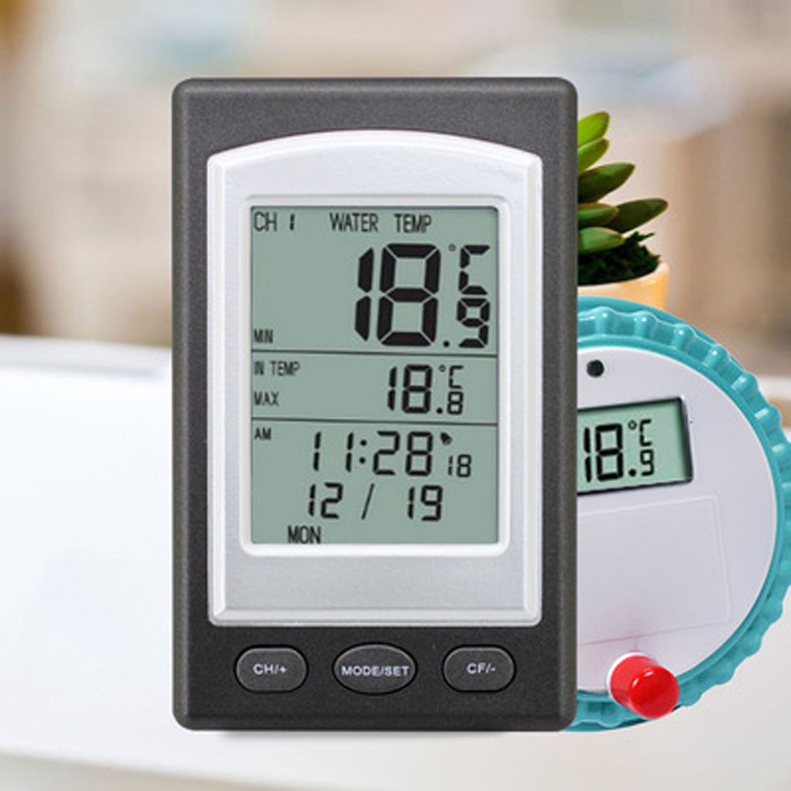 Kabelloses Schwimmthermometer Für Pools Und Whirlpools Kabellose Thermometerboje Für Pools Und Whirlpools