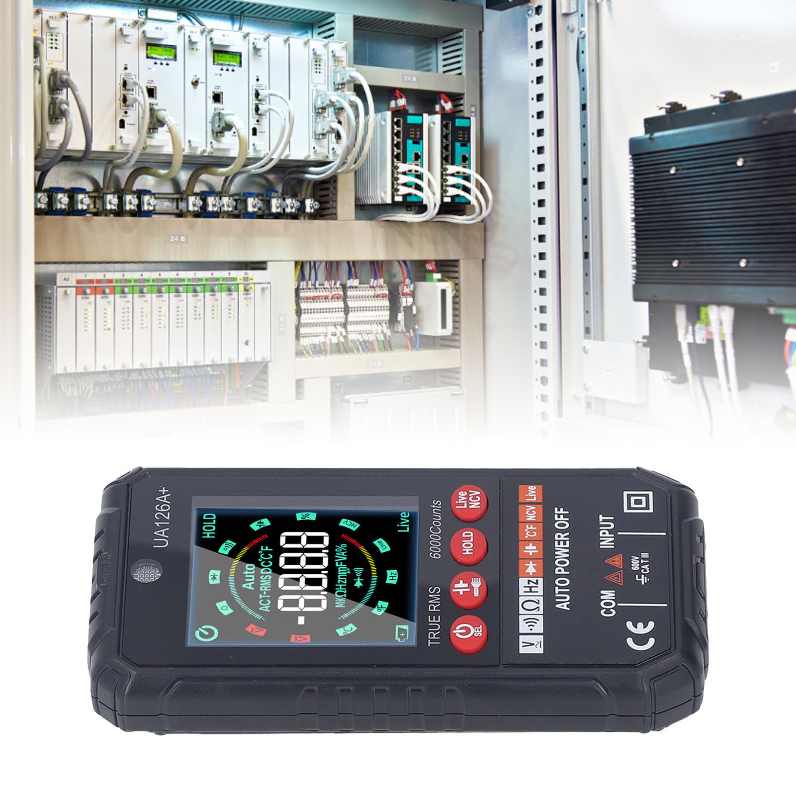 Ua126a+ Digitales Voltmeter Und Amperemeter