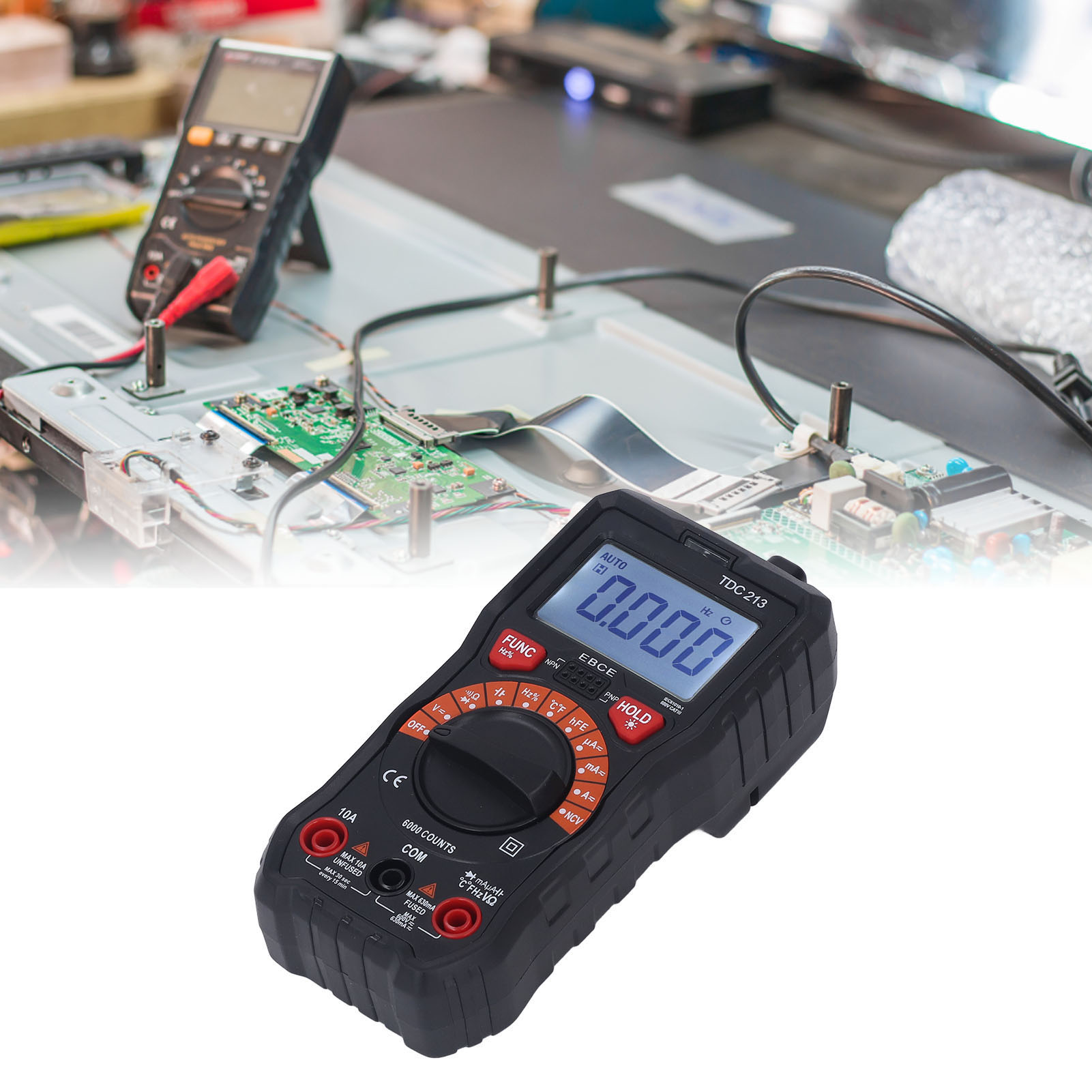 Tdc213 Präzisions-digitalmultimeter Mit Smart-key